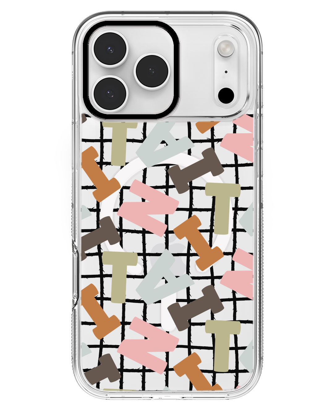 iPhone Rearguard MagSwap - Scattered Monogram 4.0
