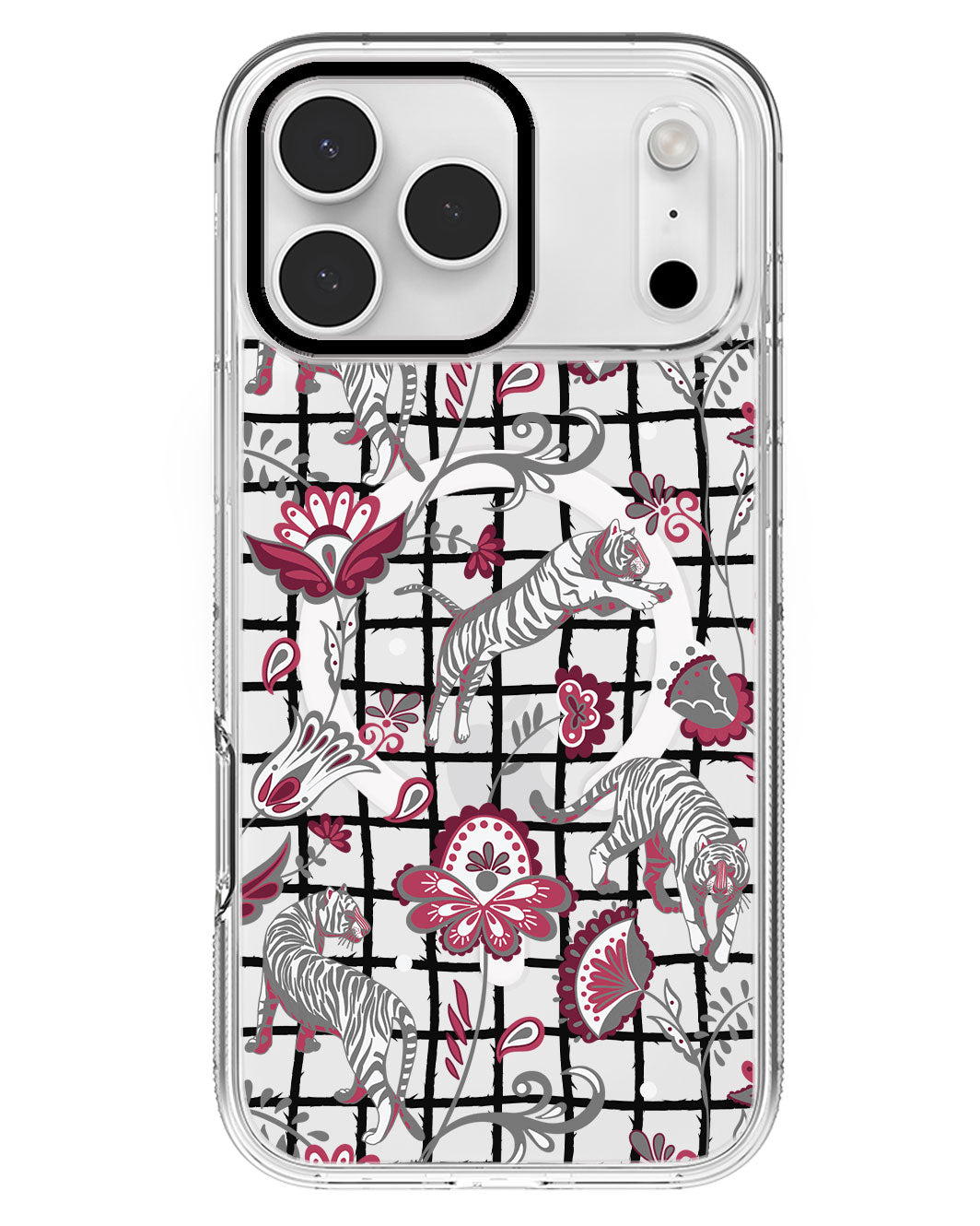 iPhone Rearguard MagSwap - Tiger & Floral 6.0