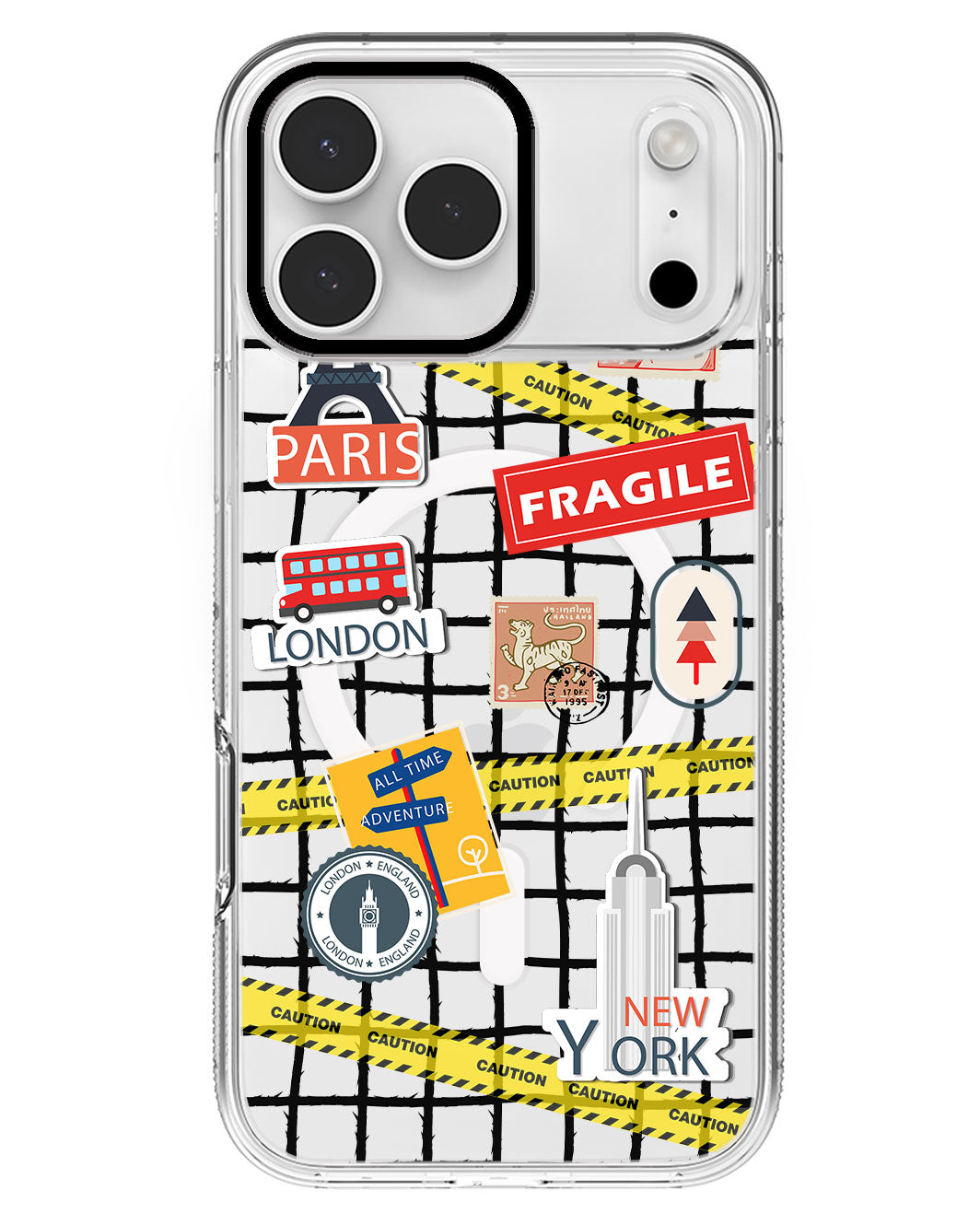 iPhone Rearguard MagSwap - Travel Sticker