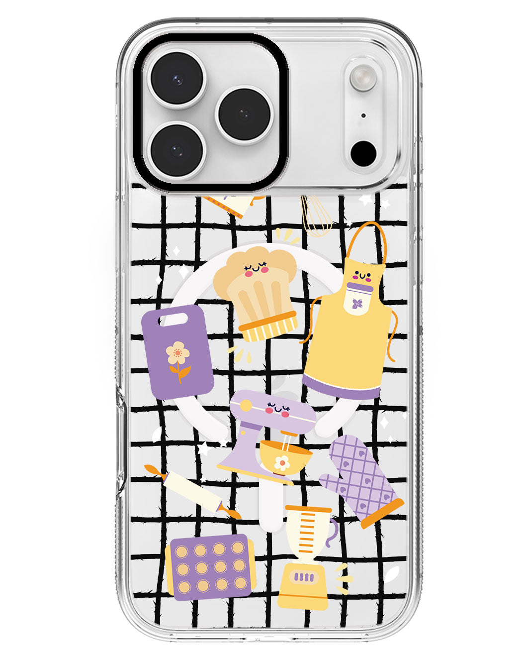 iPhone Rearguard MagSwap - Cherry Bear