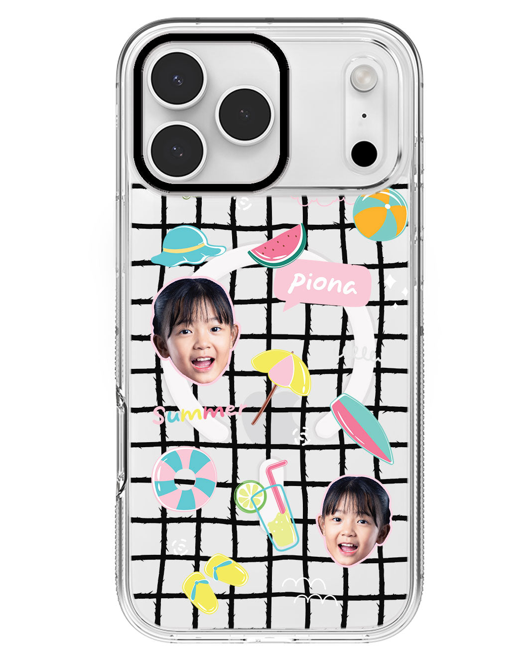 iPhone Rearguard MagSwap - Face Grid Summer