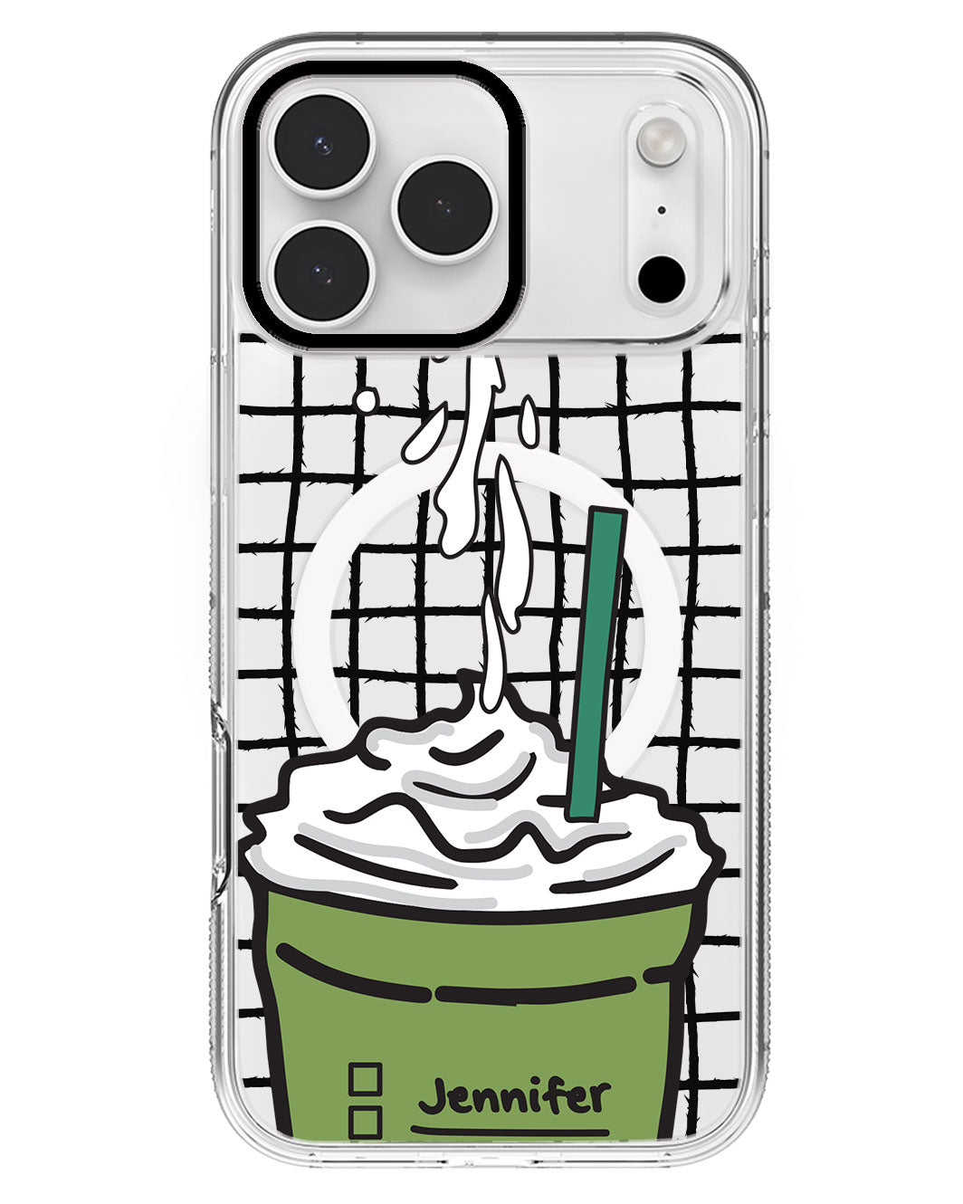 iPhone Rearguard MagSwap - Matcha Frappe