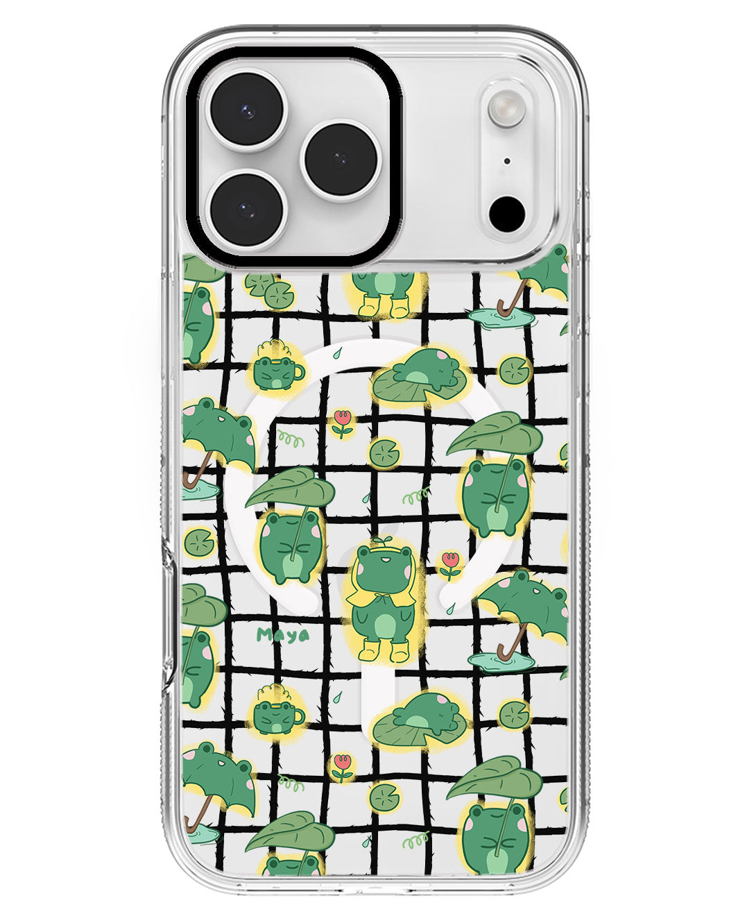iPhone Rearguard MagSwap - Happy Rain