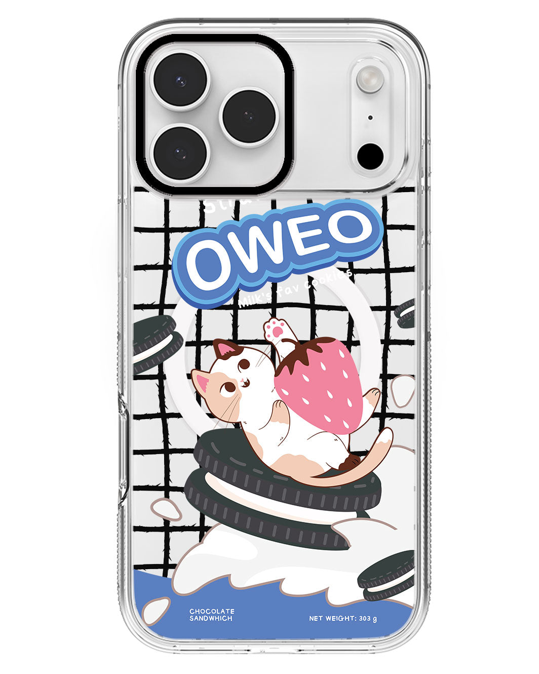 iPhone Rearguard MagSwap - Oweo Cat