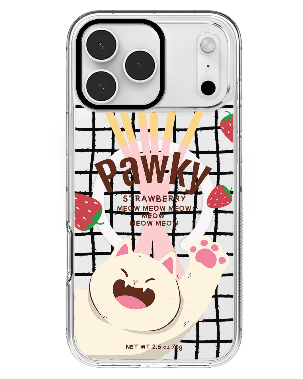 iPhone Rearguard MagSwap - Pawky Cat