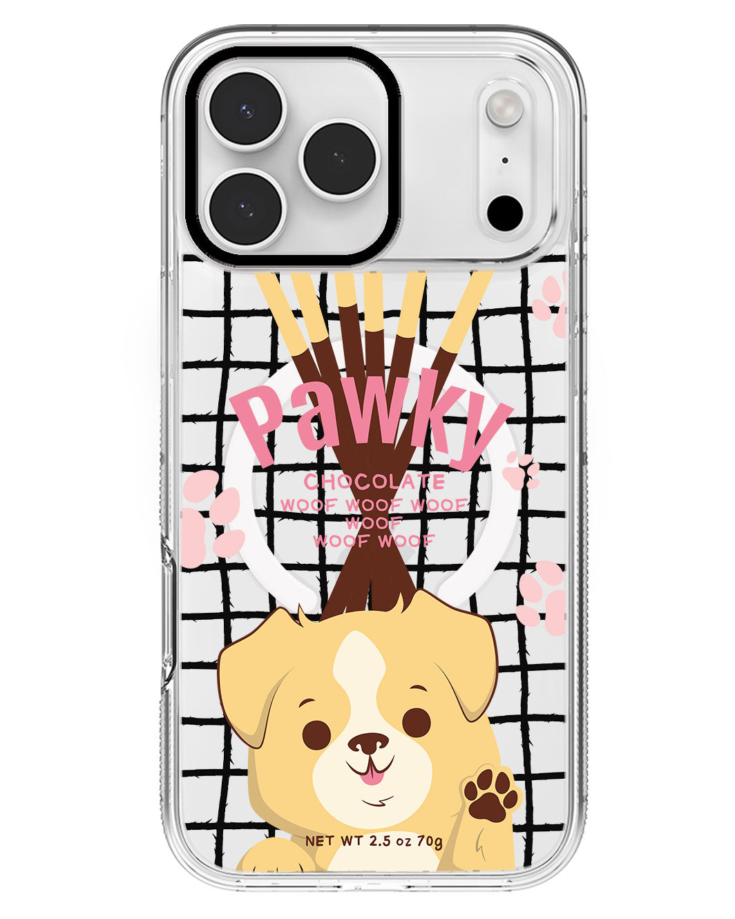 iPhone Rearguard MagSwap - Pawky Dog