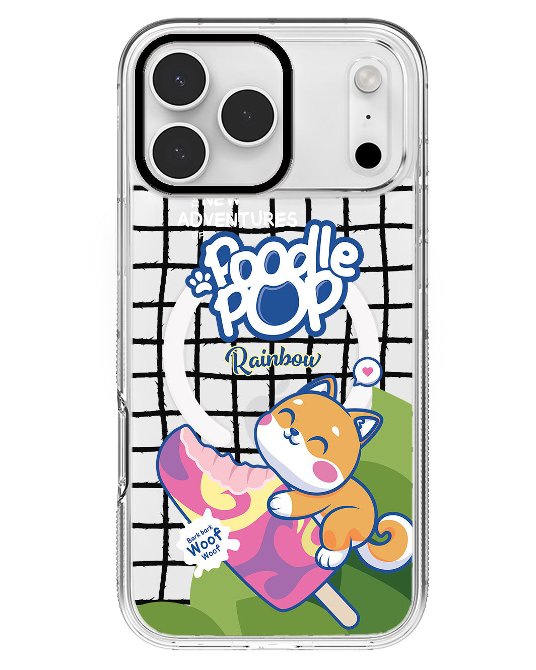 iPhone Rearguard MagSwap - Poodle Pop