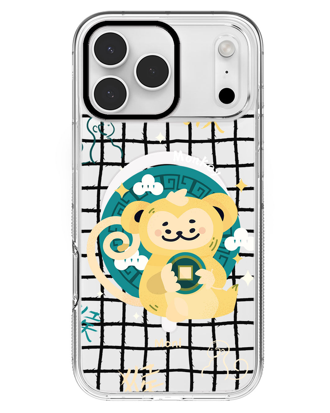 iPhone Rearguard MagSwap - Monkey (Chinese Zodiac / Shio)