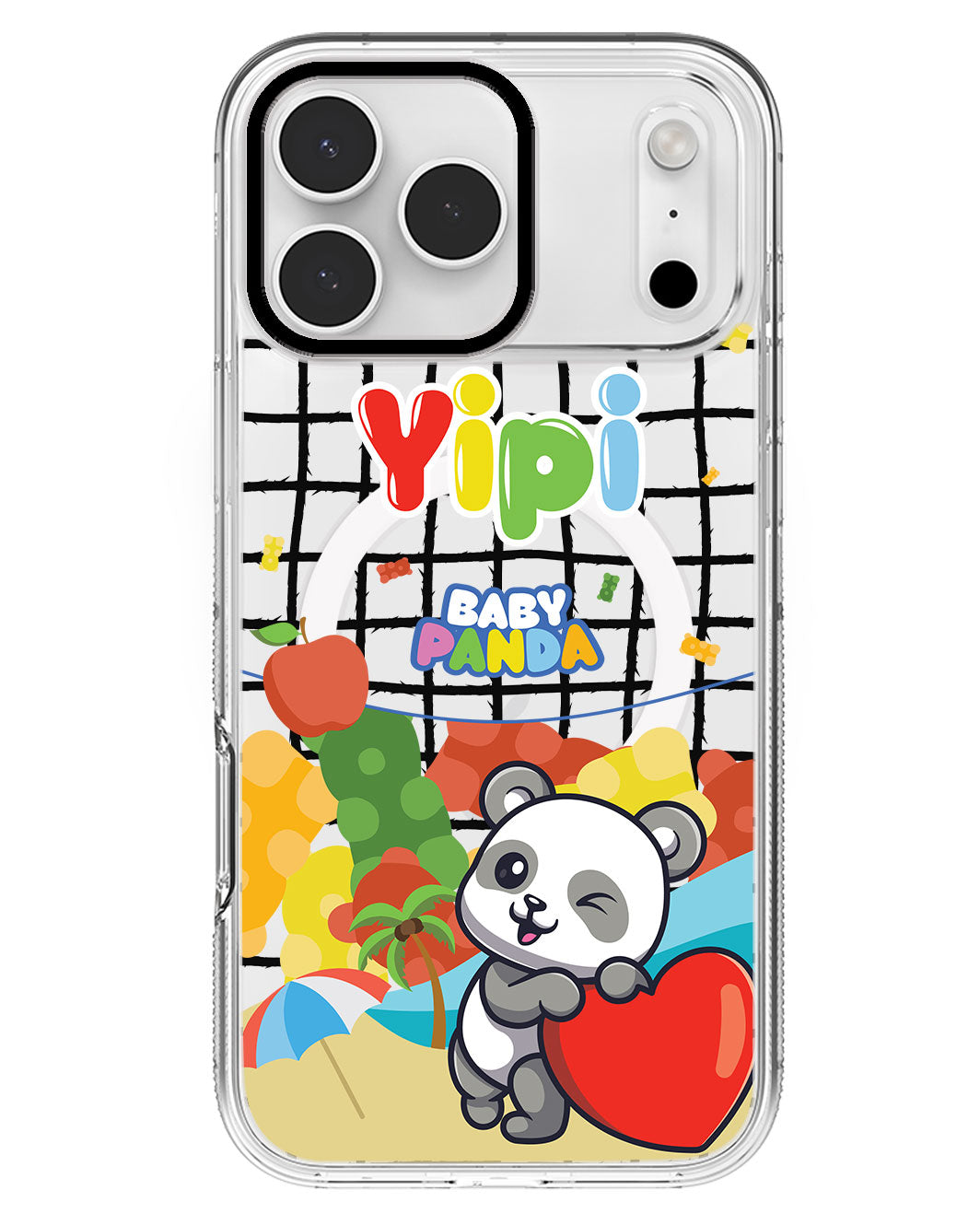 iPhone Rearguard MagSwap - Yipi Baby Panda