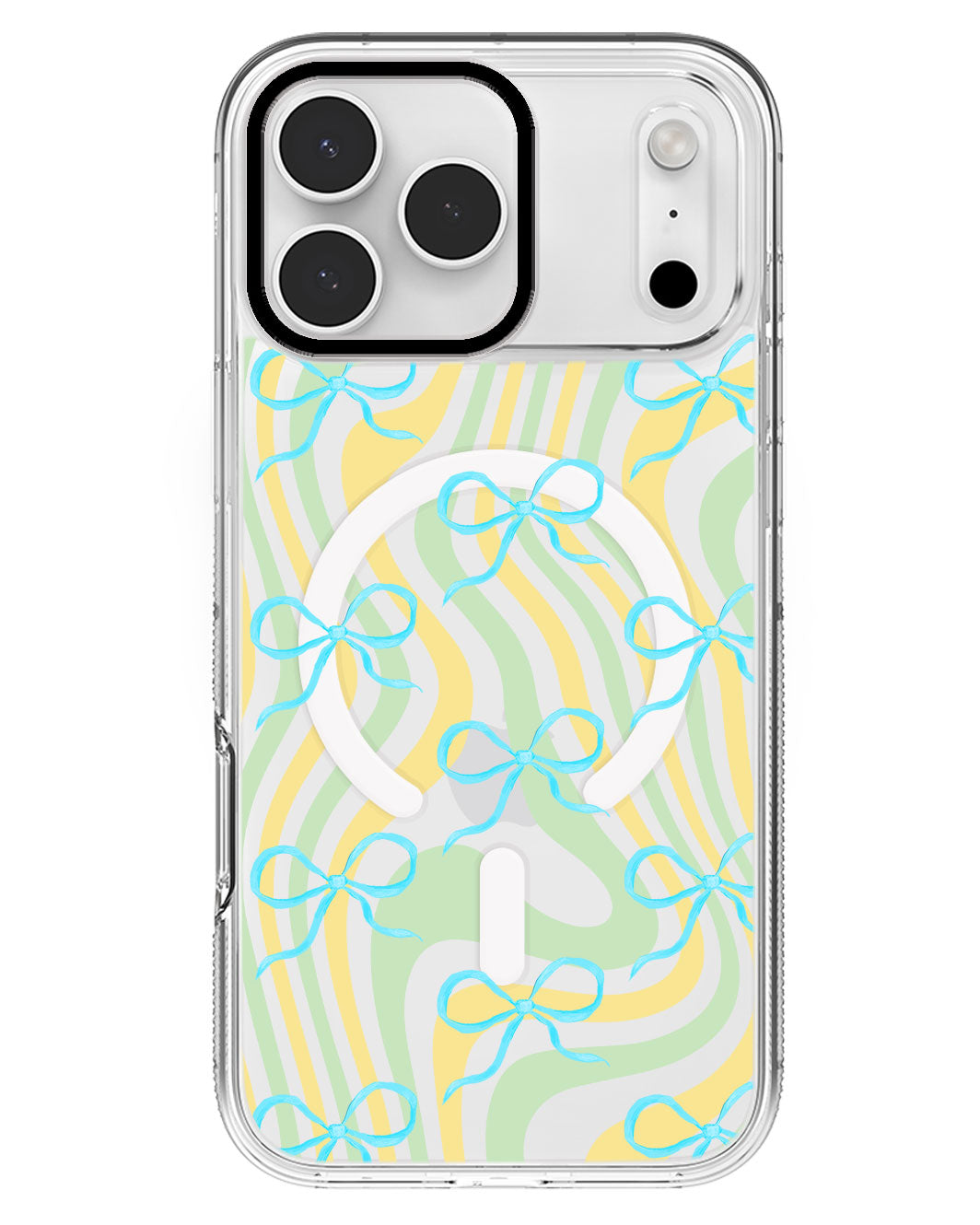 iPhone Rearguard MagSwap - Coquette Blue Bow