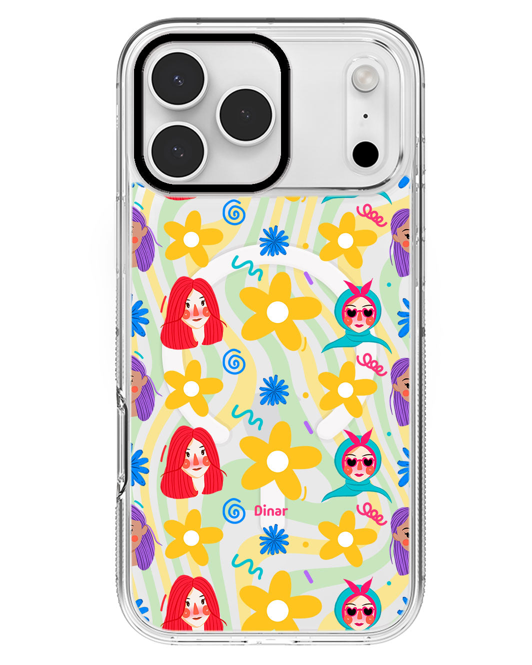 iPhone Rearguard MagSwap - Daisy Faces