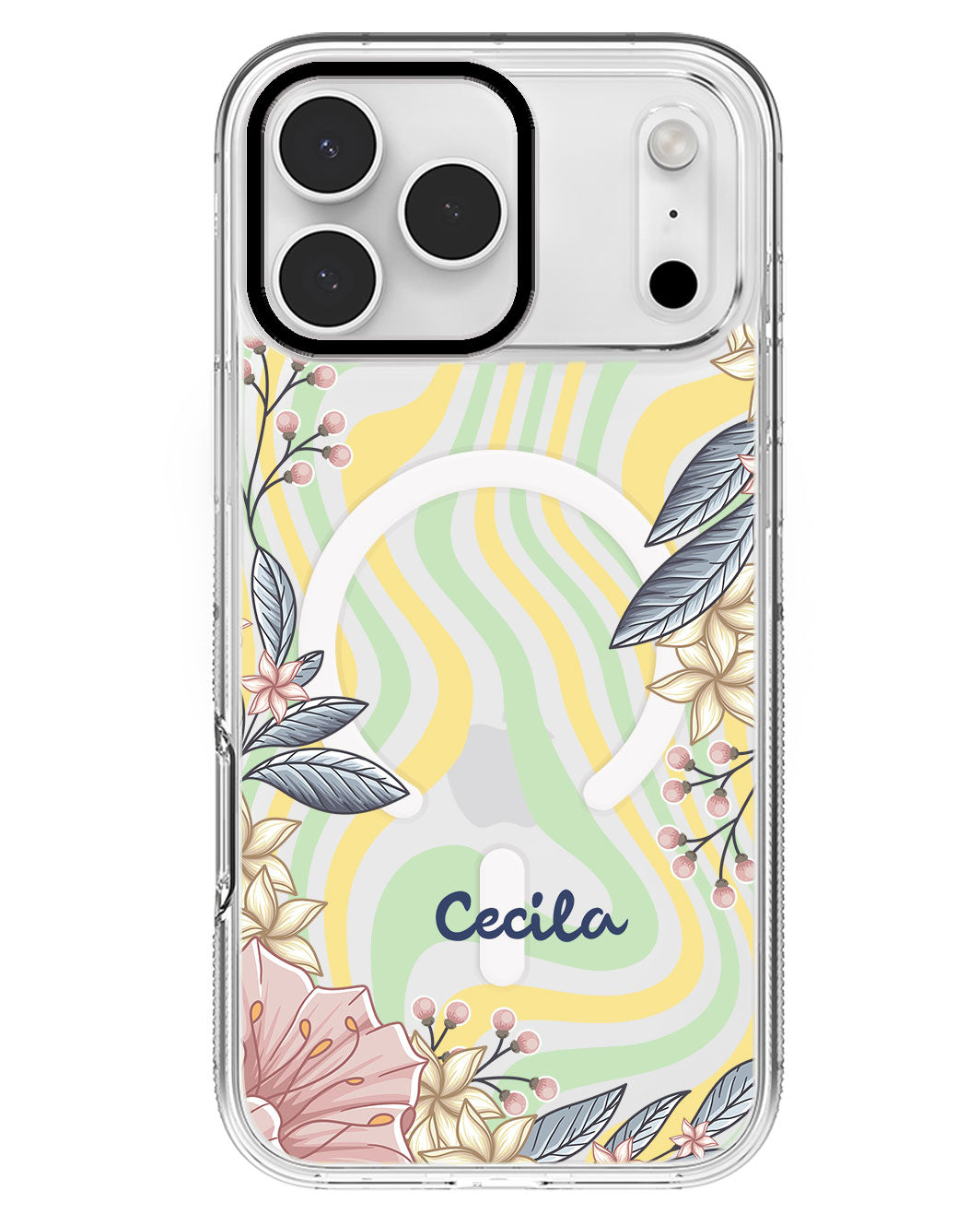 iPhone Rearguard MagSwap - Pink Florals