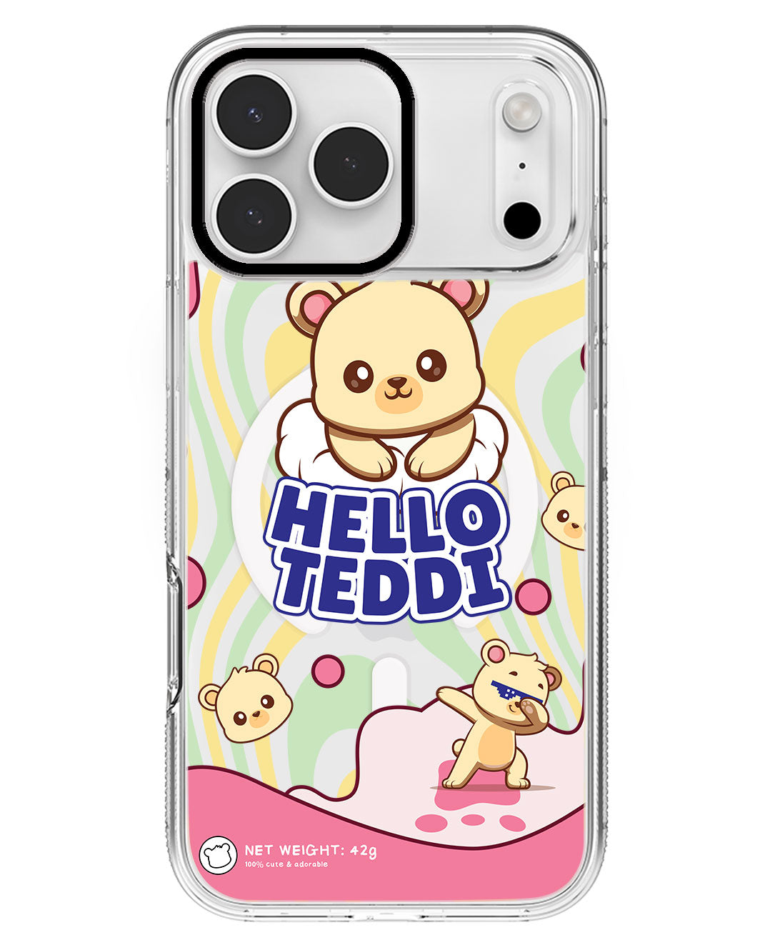 iPhone Rearguard MagSwap - Hello Teddy 2.0