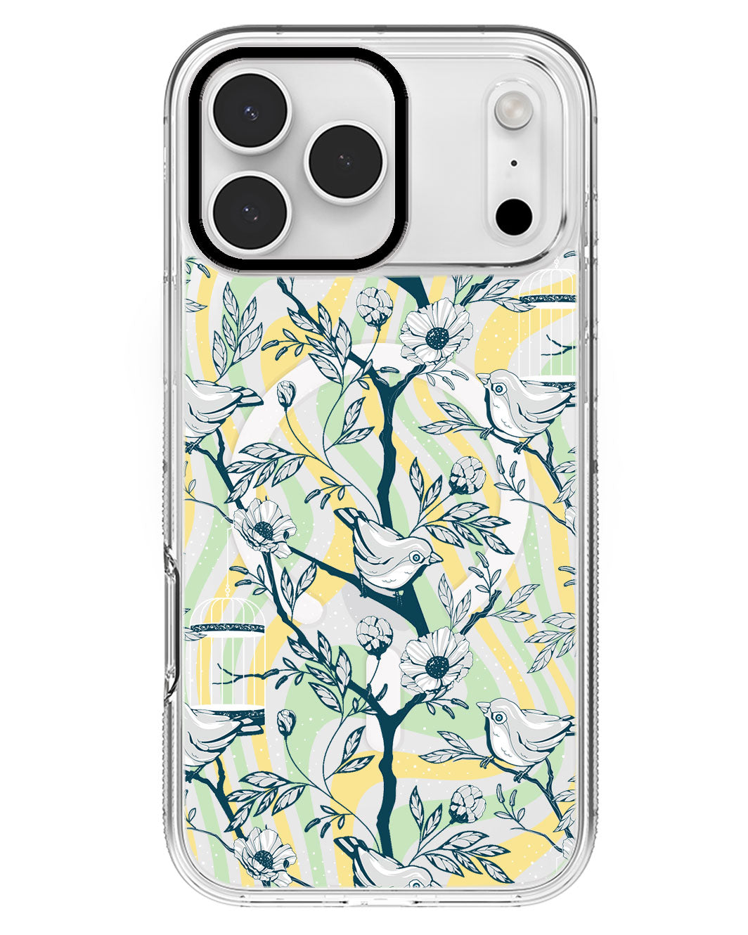iPhone Rearguard MagSwap - Lovebird Monochrome