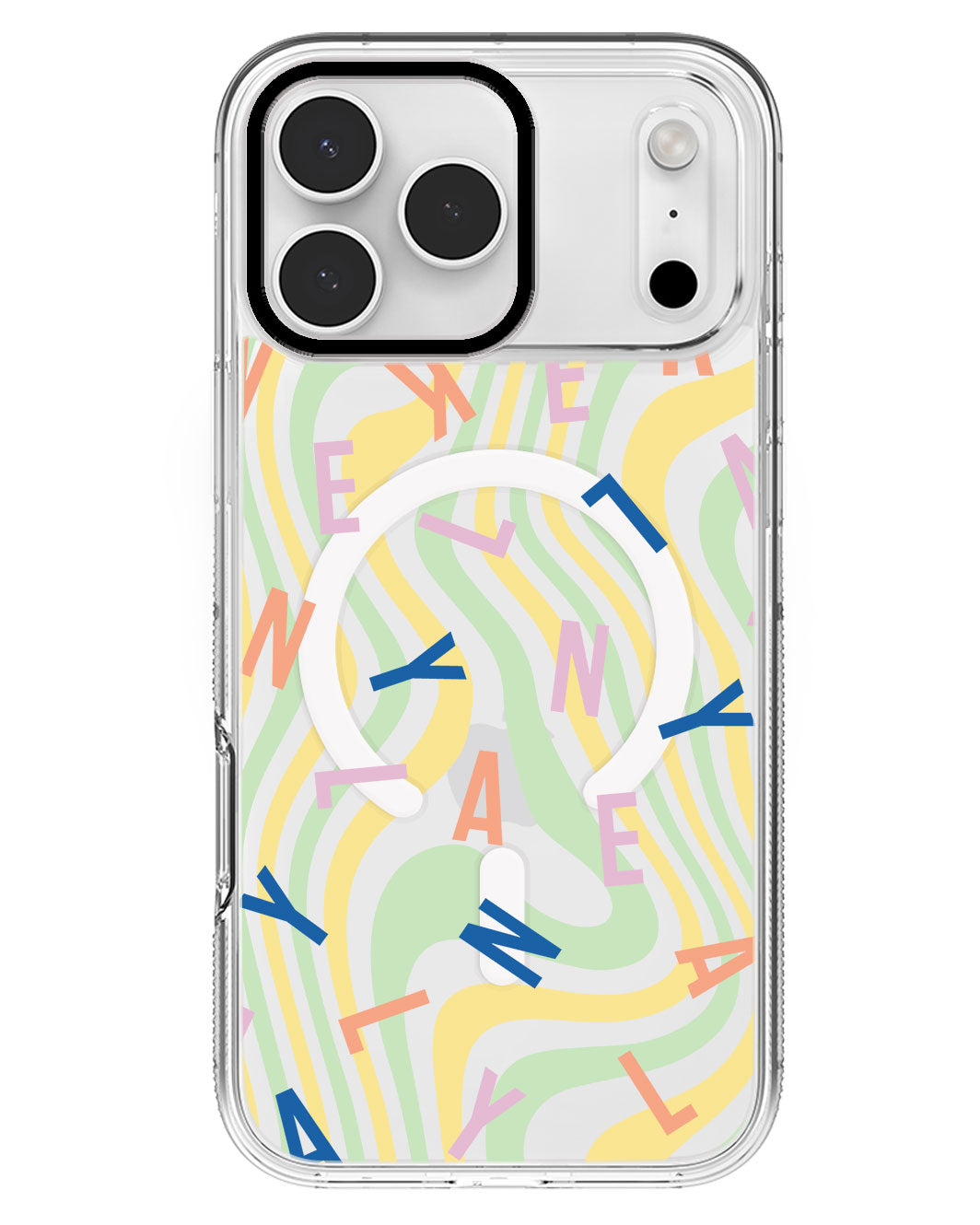 iPhone Rearguard MagSwap - CUSTOM MONOGRAM 1.0 Rainbow