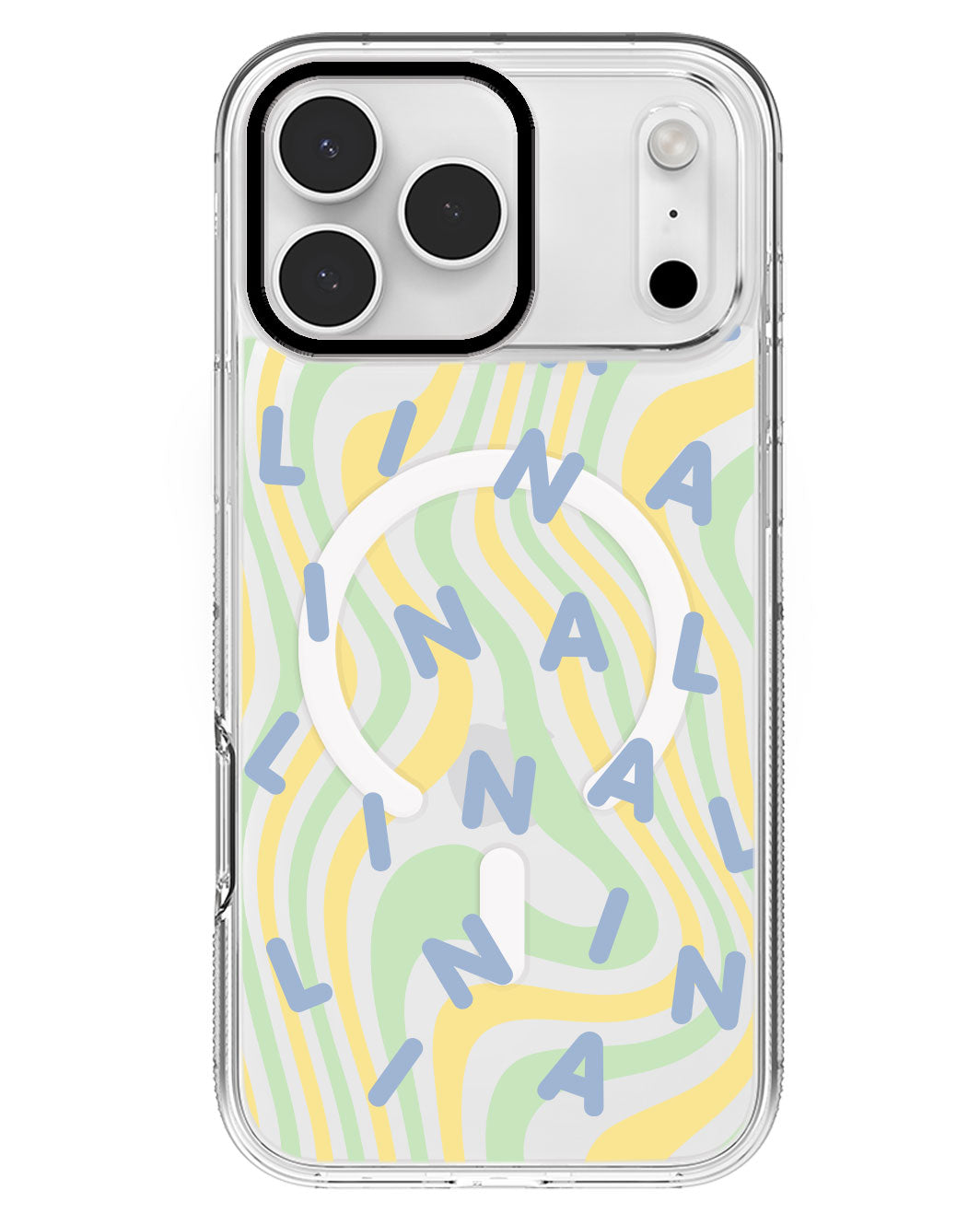 iPhone Rearguard MagSwap - CUSTOM MONOGRAM 2.0 Blue