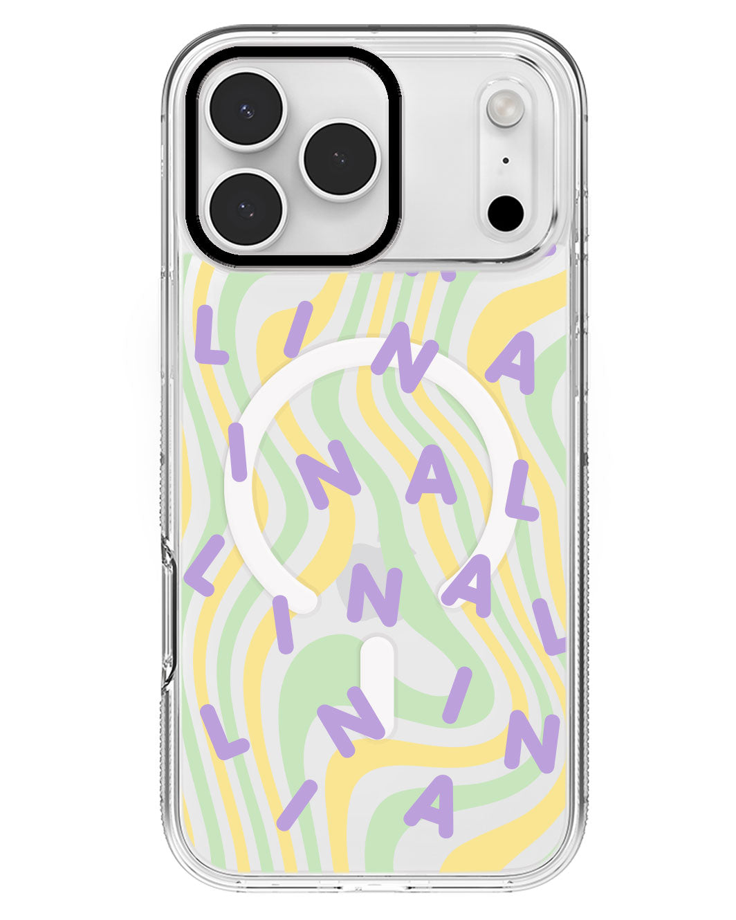 iPhone Rearguard MagSwap - CUSTOM MONOGRAM 2.0 Lilac