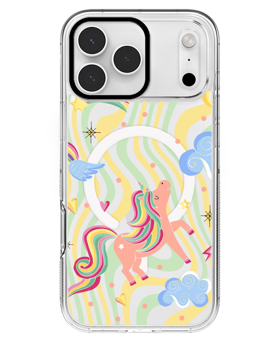 iPhone Rearguard MagSwap - Pegasus in Fairytale