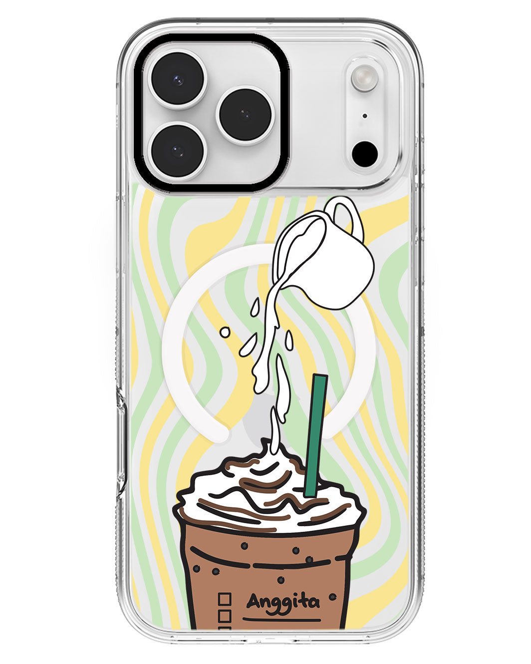 iPhone Rearguard MagSwap - Coffee Frappe