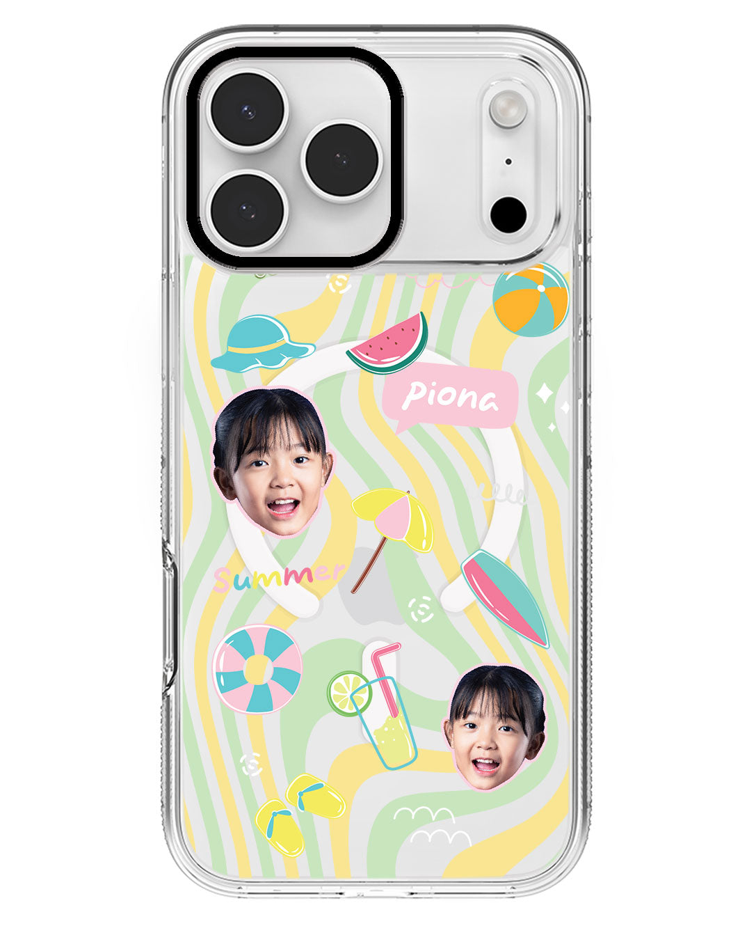 iPhone Rearguard MagSwap - Face Grid Summer