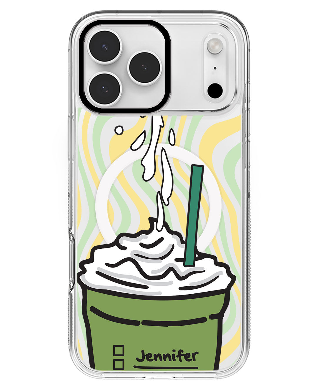 iPhone Rearguard MagSwap - Matcha Frappe