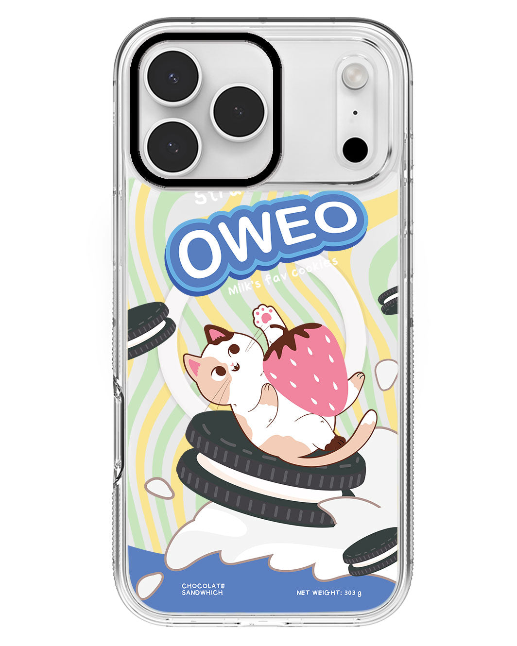 iPhone Rearguard MagSwap - Oweo Cat