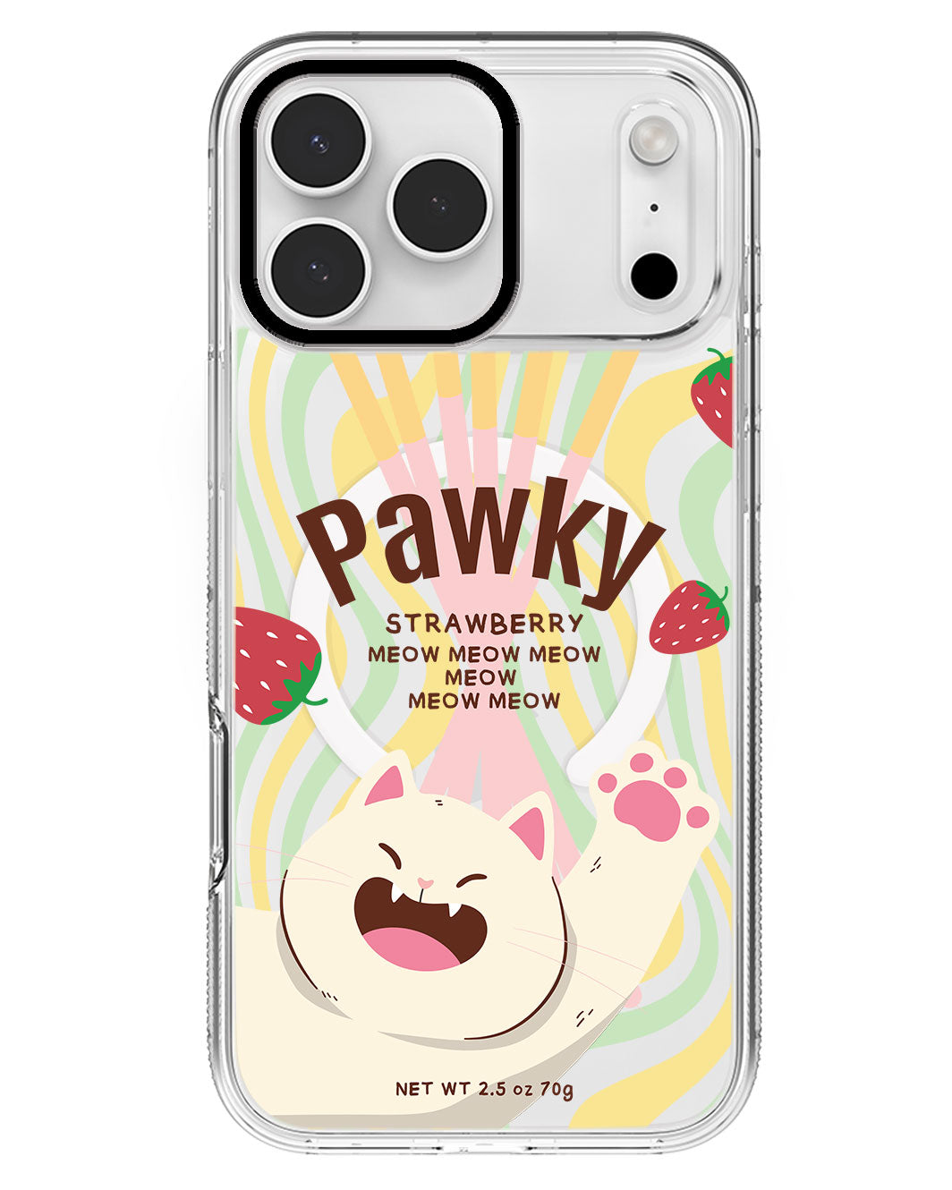 iPhone Rearguard MagSwap - Pawky Cat