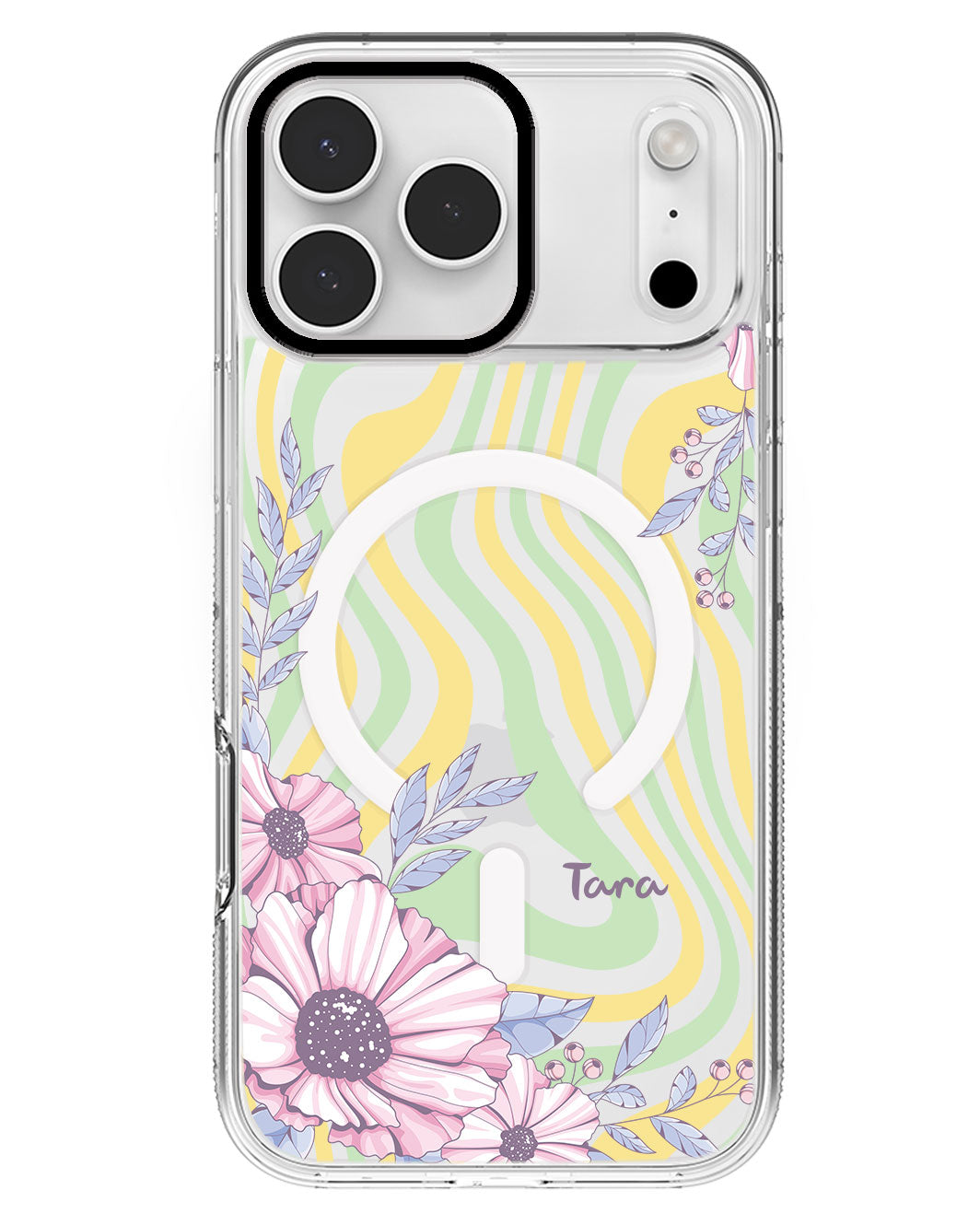 iPhone Rearguard MagSwap - Pink Blossom