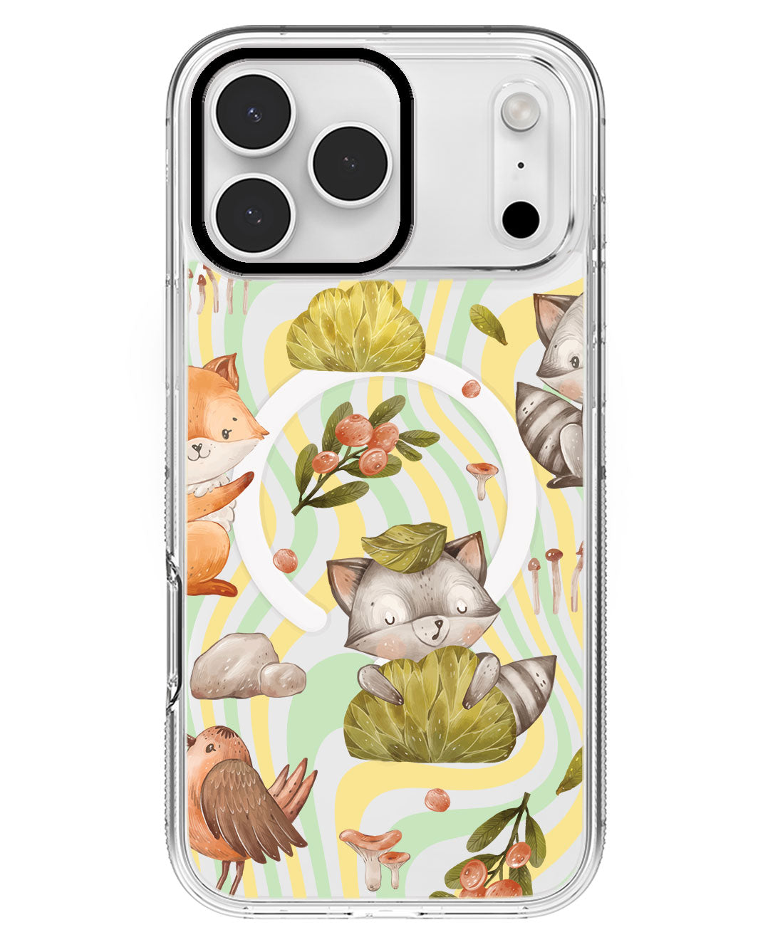 iPhone Rearguard MagSwap - Racoon and Friends