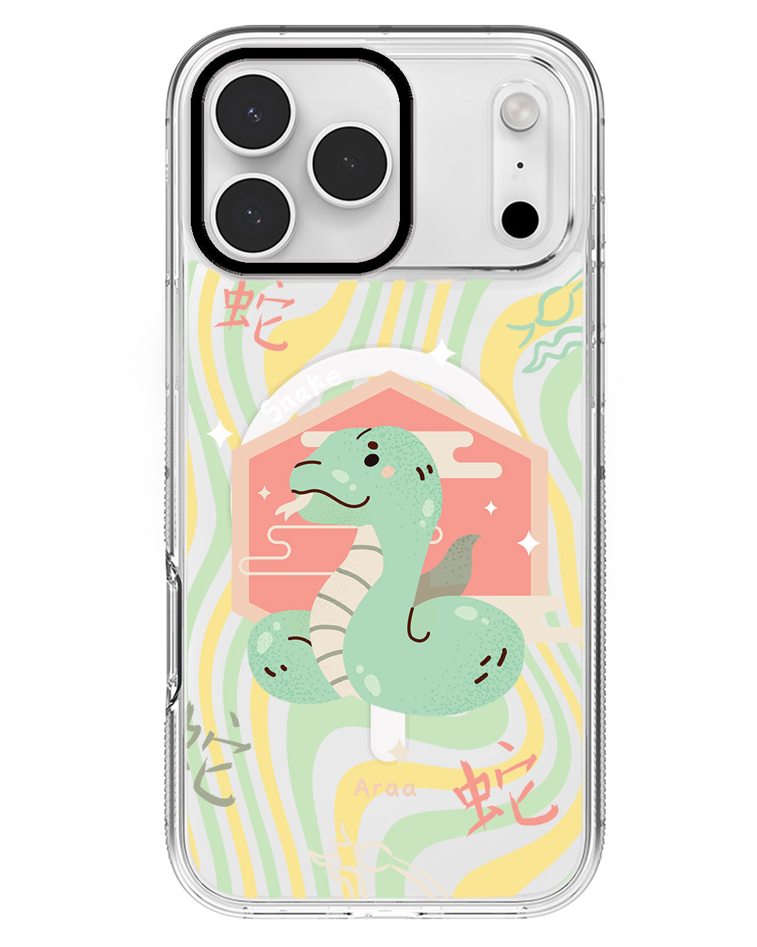 iPhone Rearguard MagSwap - Snake (Chinese Zodiac / Shio)