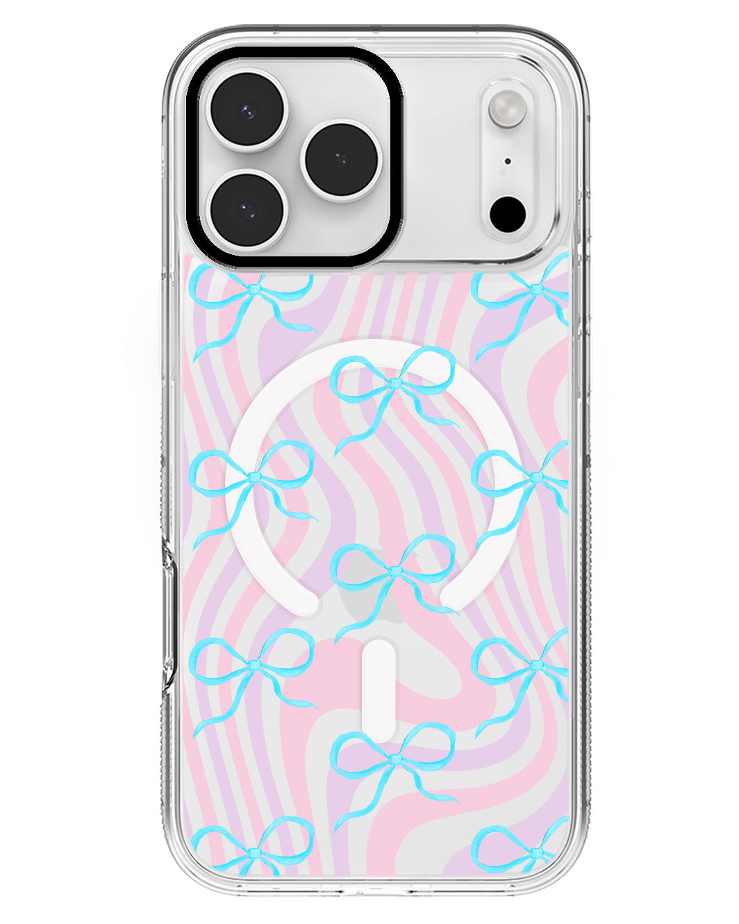 iPhone Rearguard MagSwap - Coquette Blue Bow