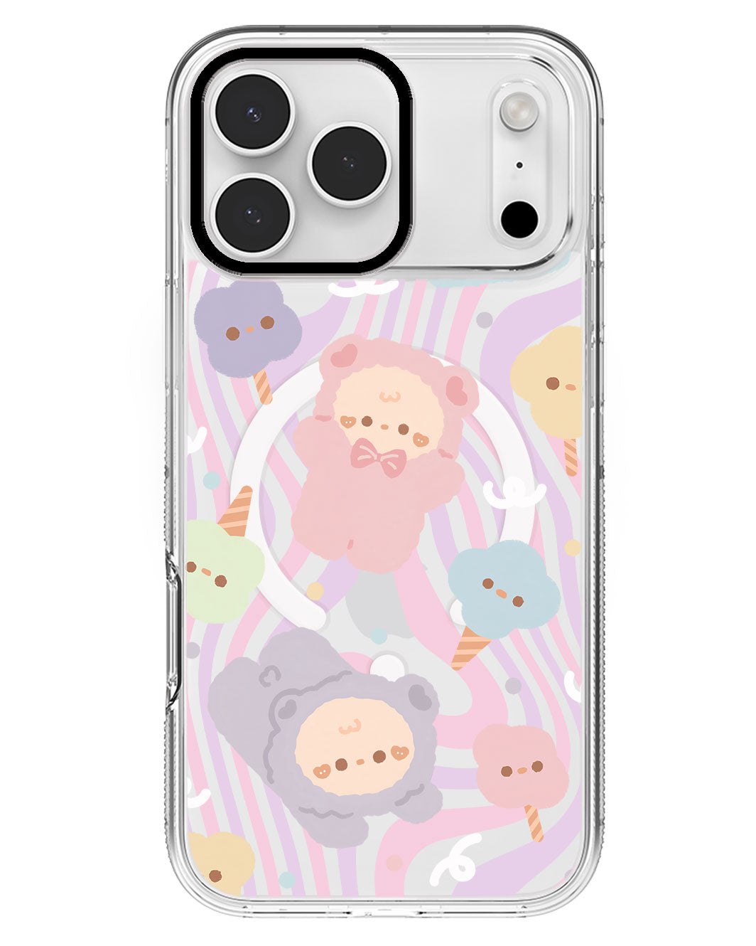 iPhone Rearguard MagSwap - Cotton Teddy