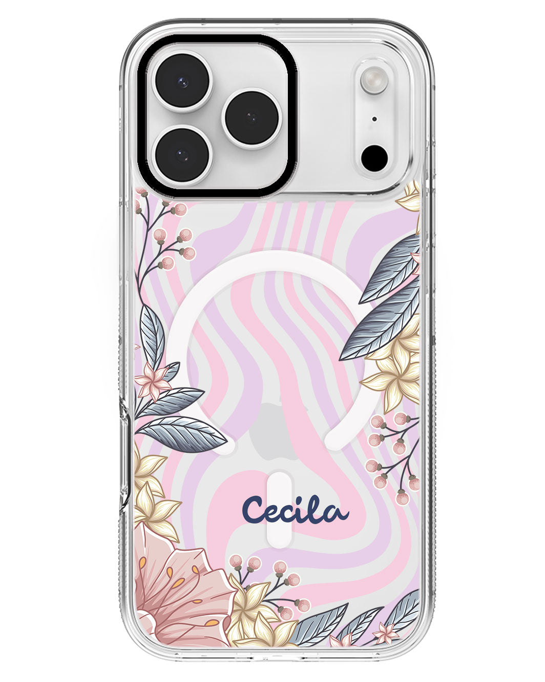 iPhone Rearguard MagSwap - Pink Florals