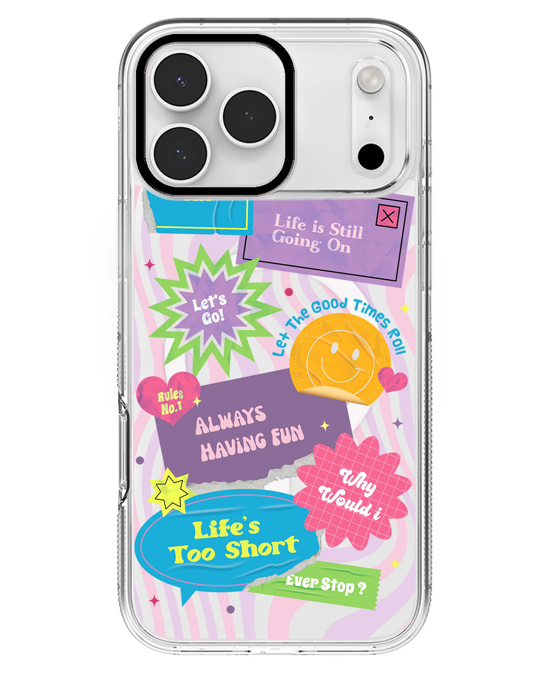 iPhone Rearguard MagSwap - Life's Too Short