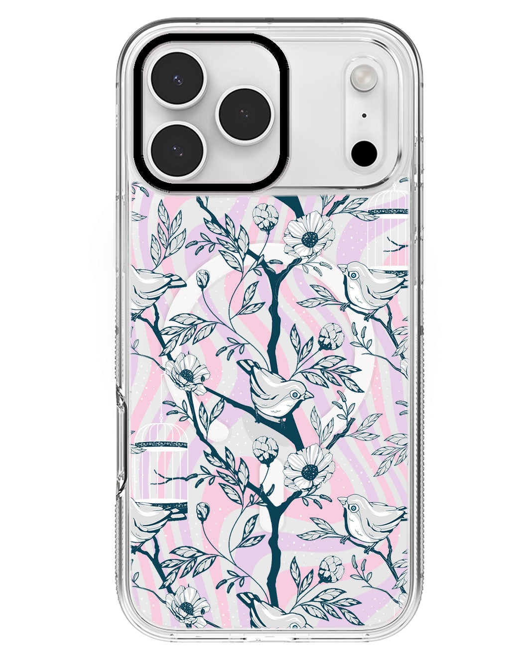 iPhone Rearguard MagSwap - Lovebird Monochrome