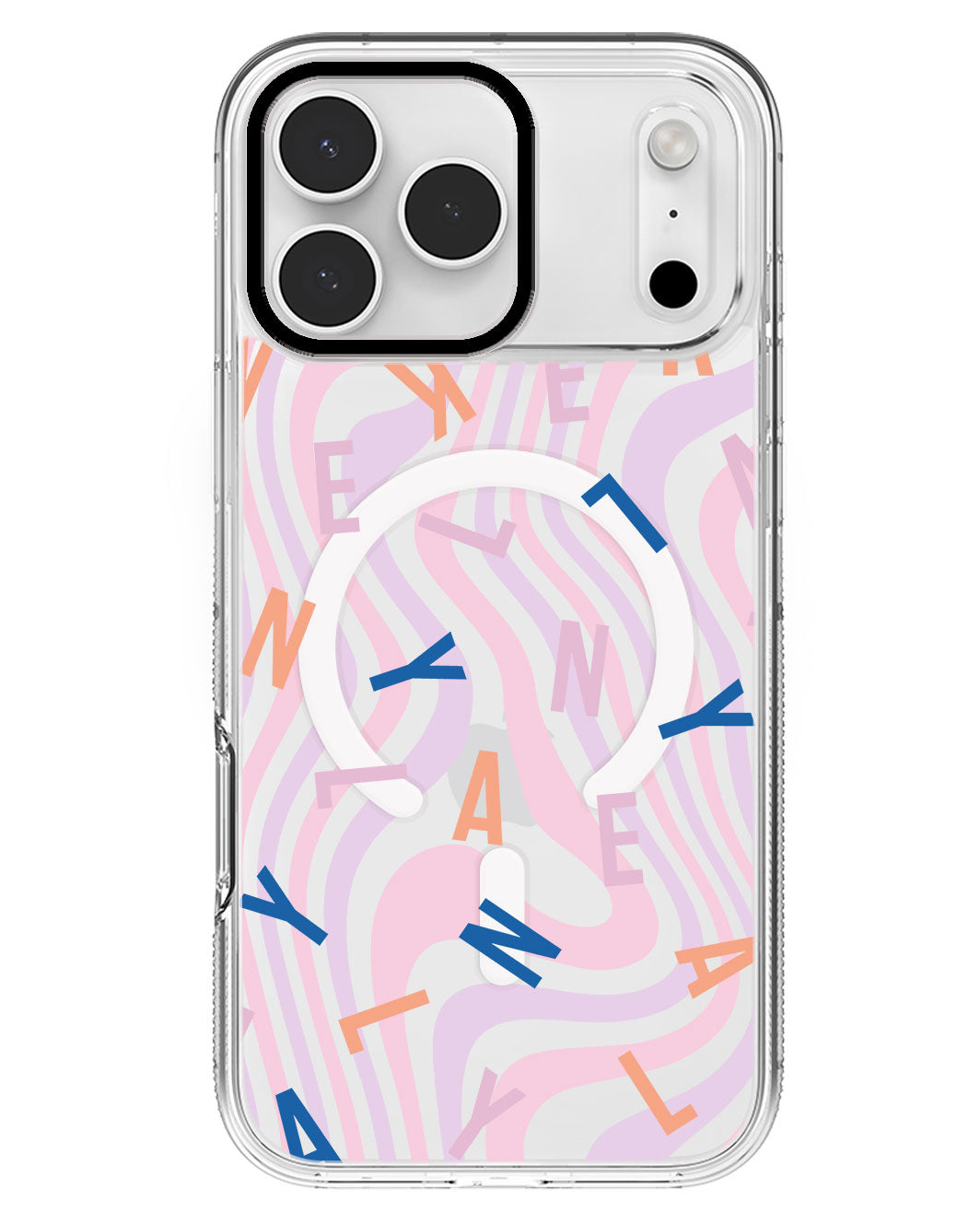 iPhone Rearguard MagSwap - CUSTOM MONOGRAM 1.0 Rainbow