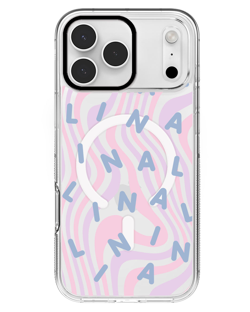 iPhone Rearguard MagSwap - CUSTOM MONOGRAM 2.0 Blue