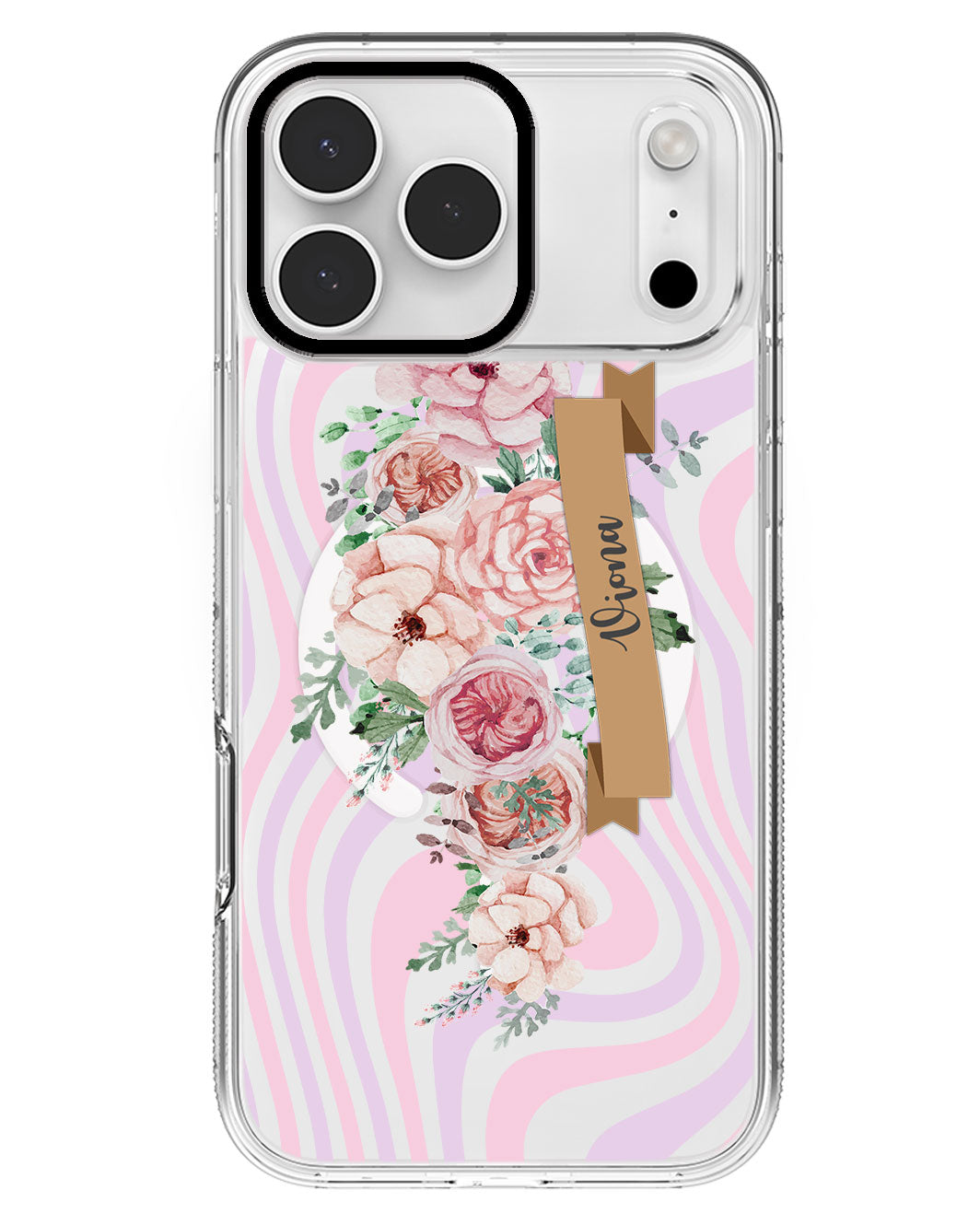 iPhone Rearguard MagSwap - Peony