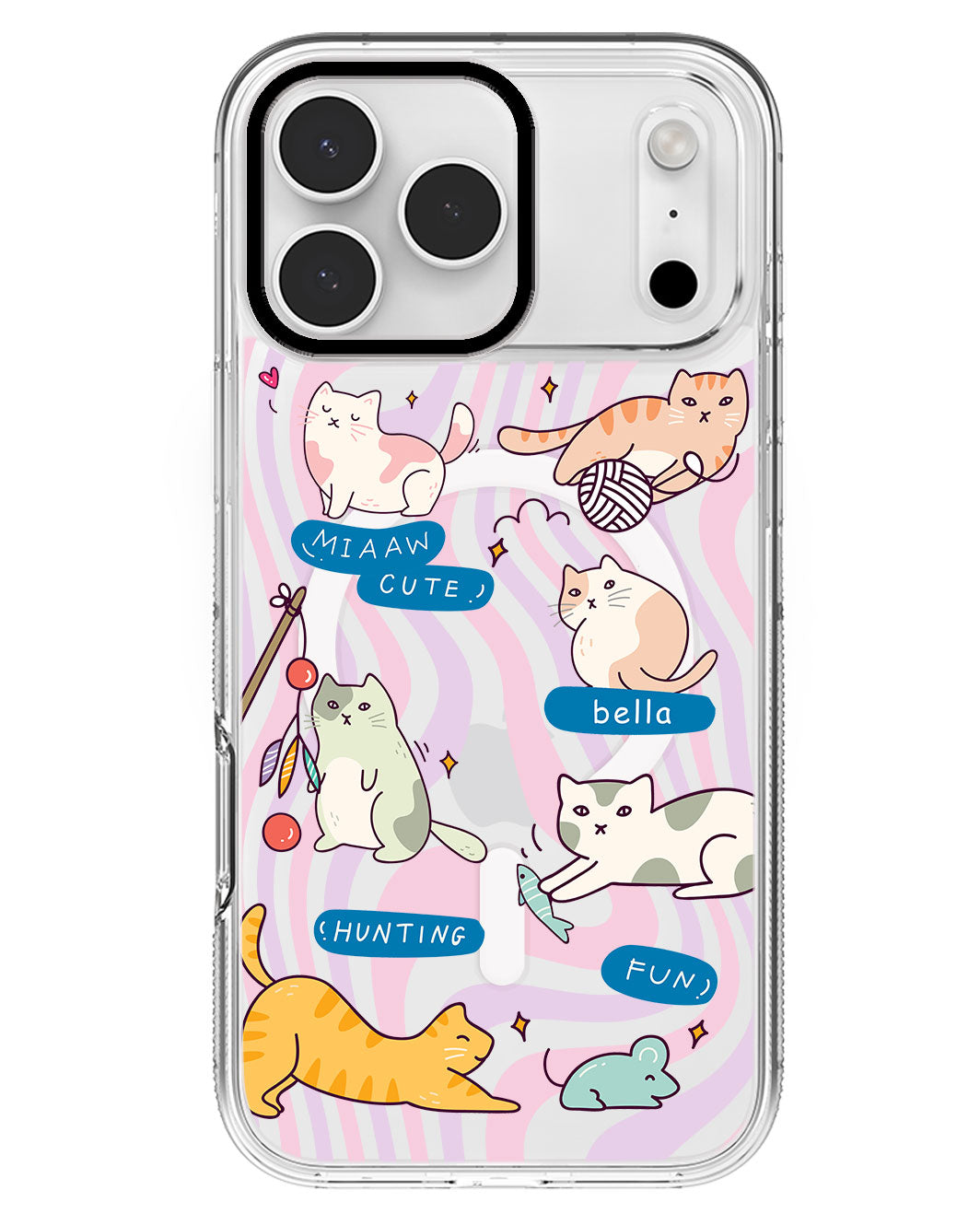 iPhone Rearguard MagSwap - Playful Cat 2.0