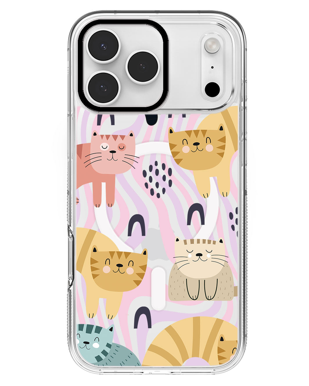 iPhone Rearguard MagSwap - Rainbow Meow