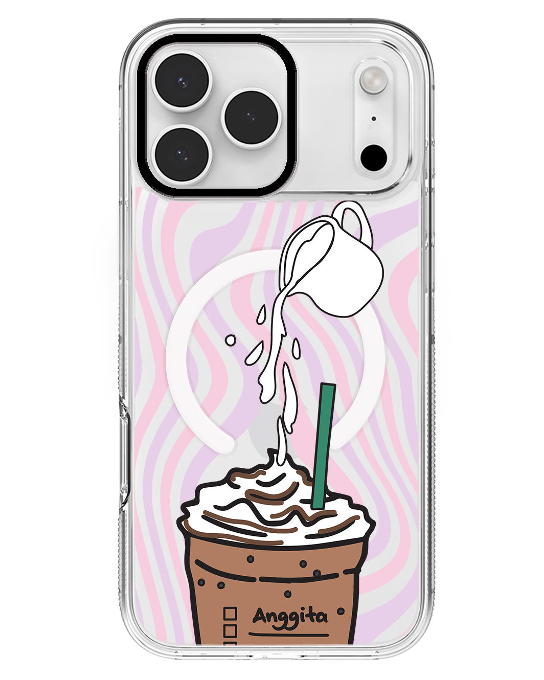 iPhone Rearguard MagSwap - Coffee Frappe