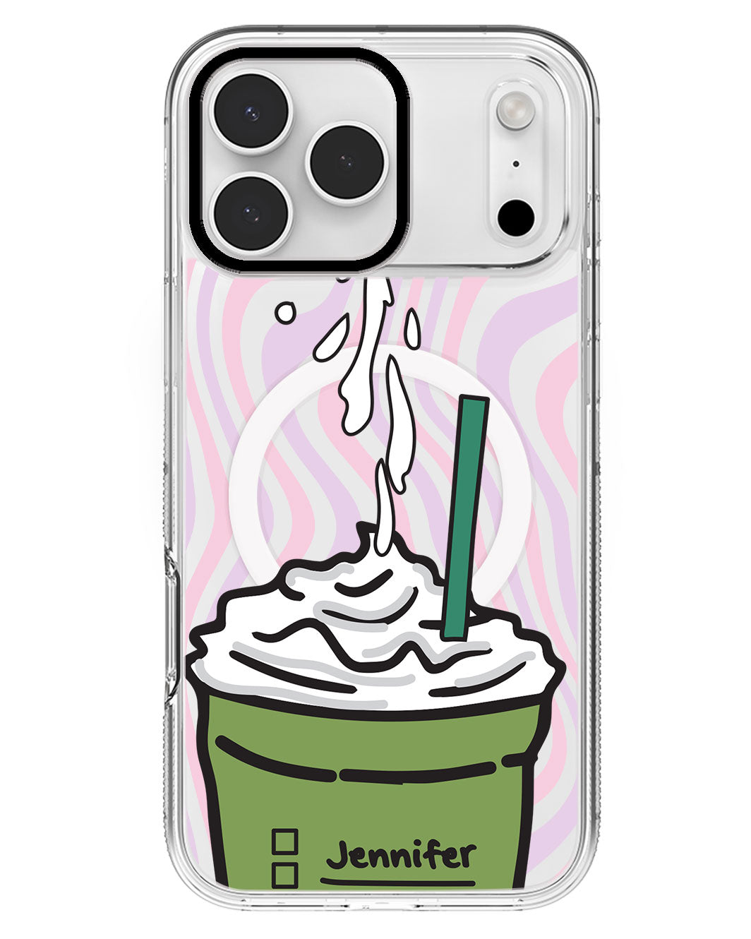 iPhone Rearguard MagSwap - Matcha Frappe