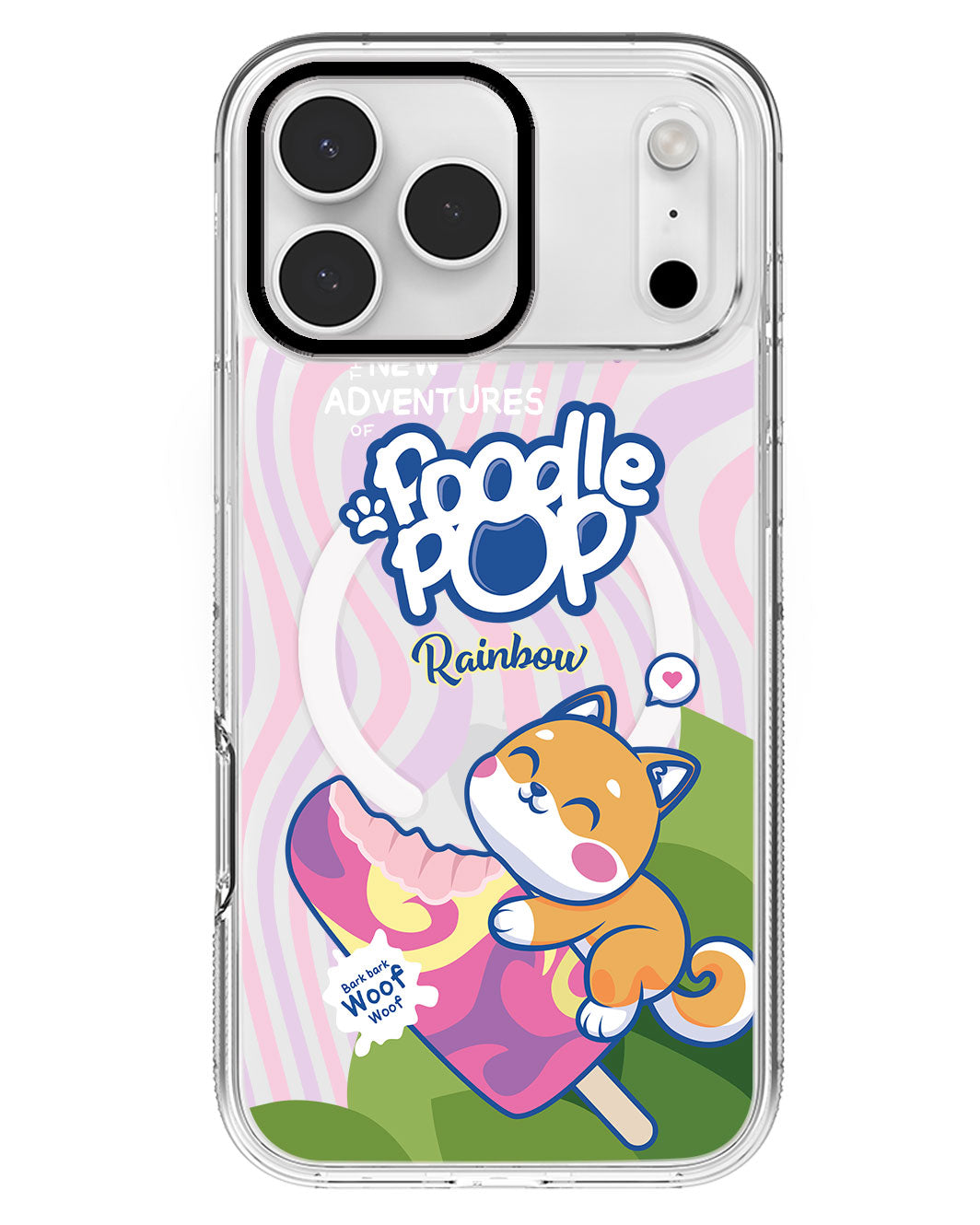 iPhone Rearguard MagSwap - Poodle Pop