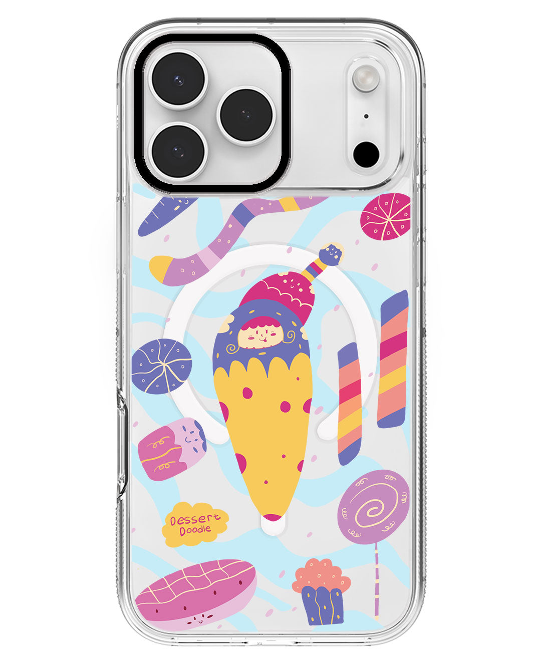 iPhone Rearguard MagSwap - Dessert Doodle