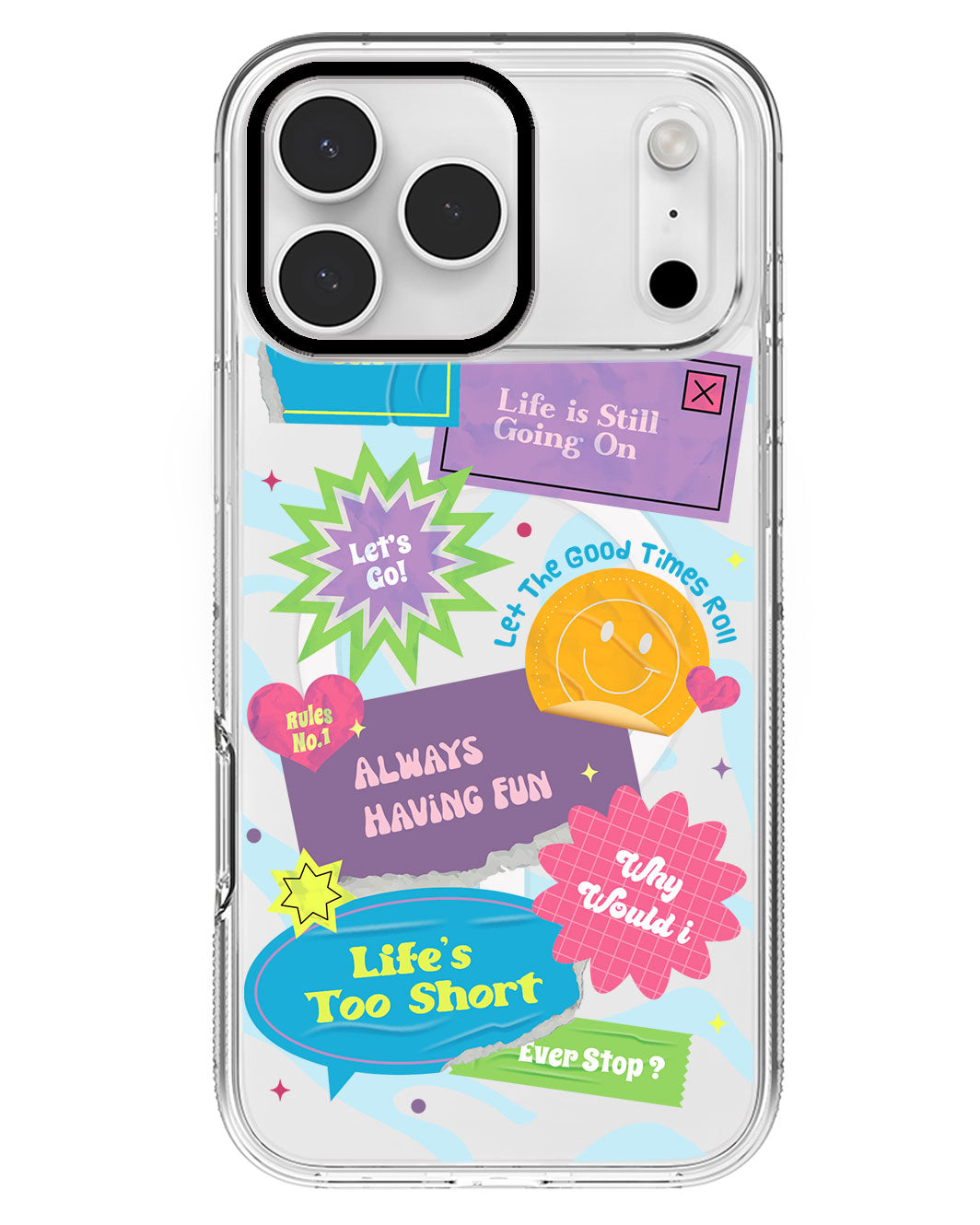 iPhone Rearguard MagSwap - Life's Too Short