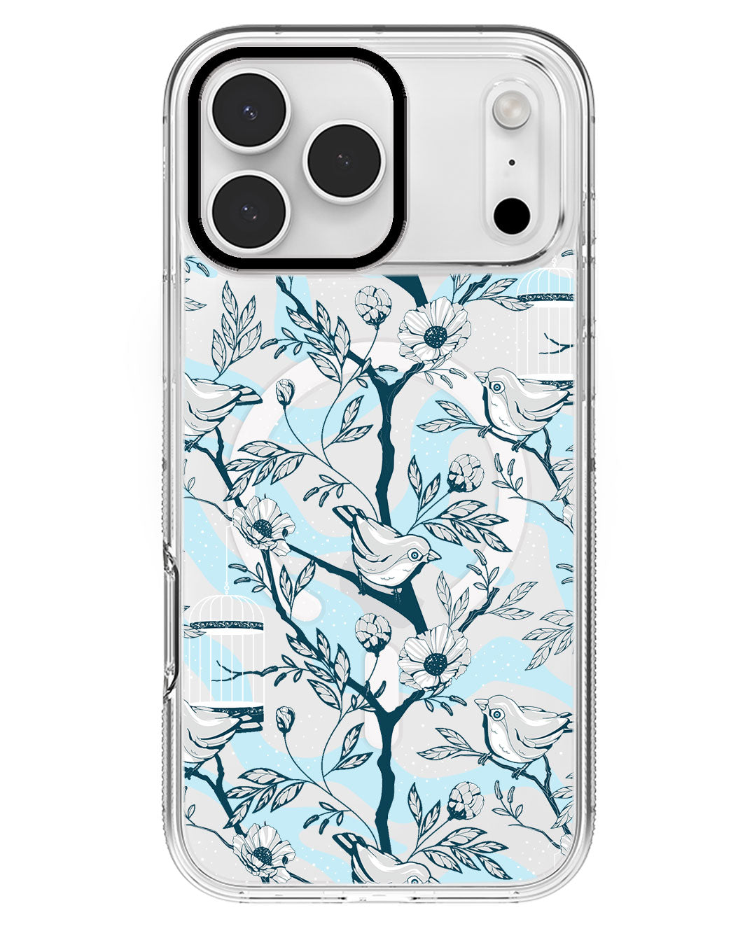 iPhone Rearguard MagSwap - Lovebird Monochrome
