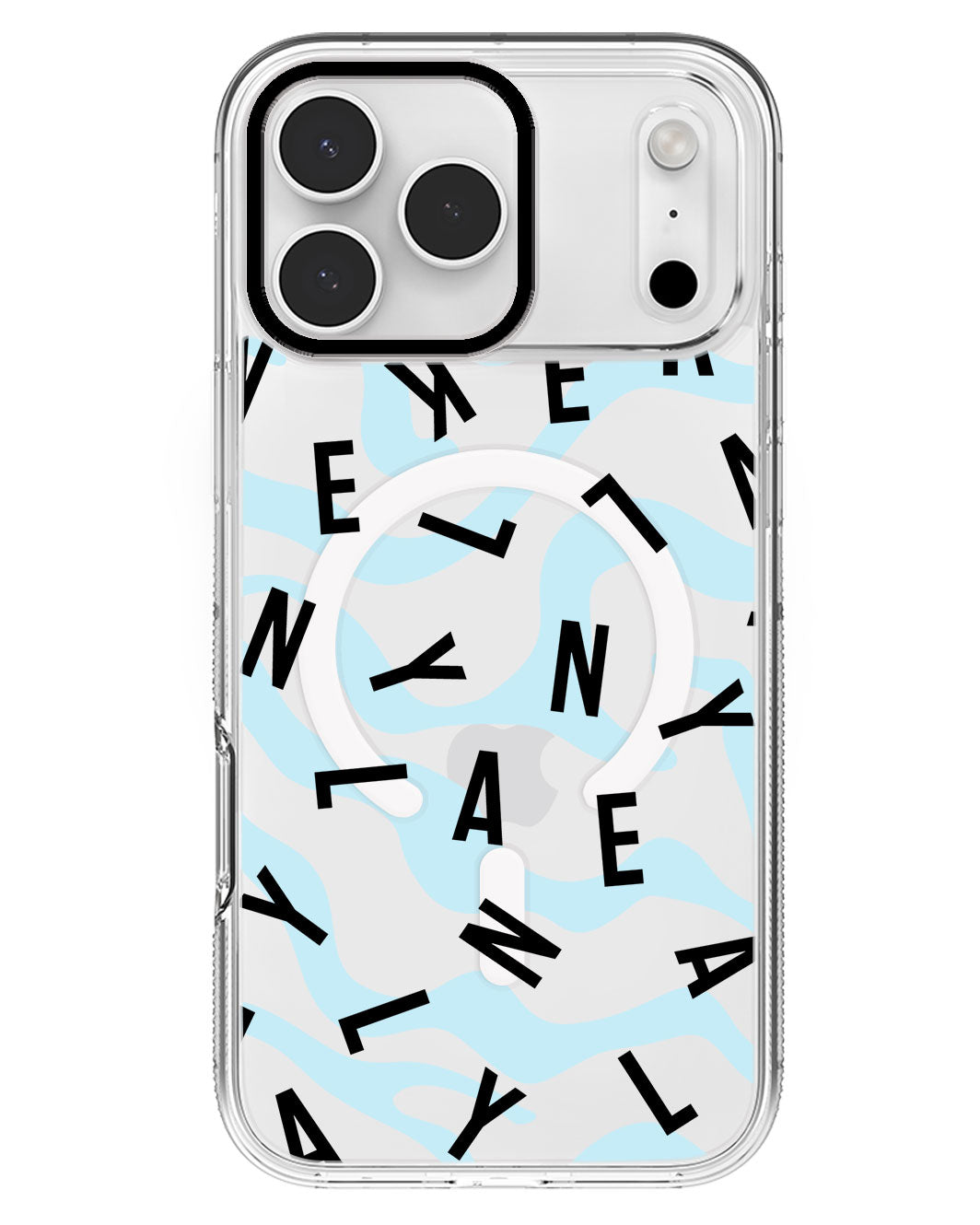 iPhone Rearguard MagSwap - CUSTOM MONOGRAM 2.0 Noir