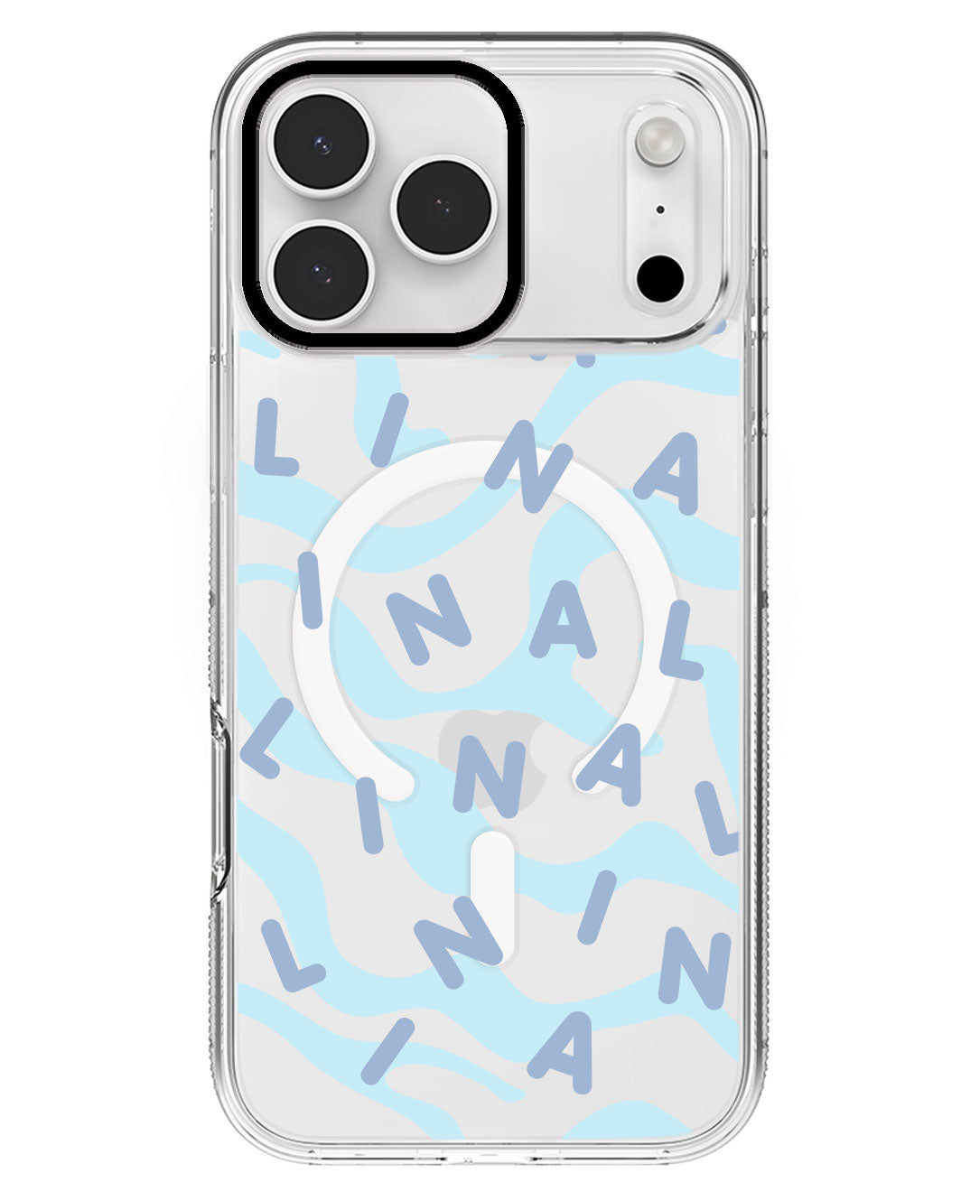 iPhone Rearguard MagSwap - CUSTOM MONOGRAM 2.0 Blue