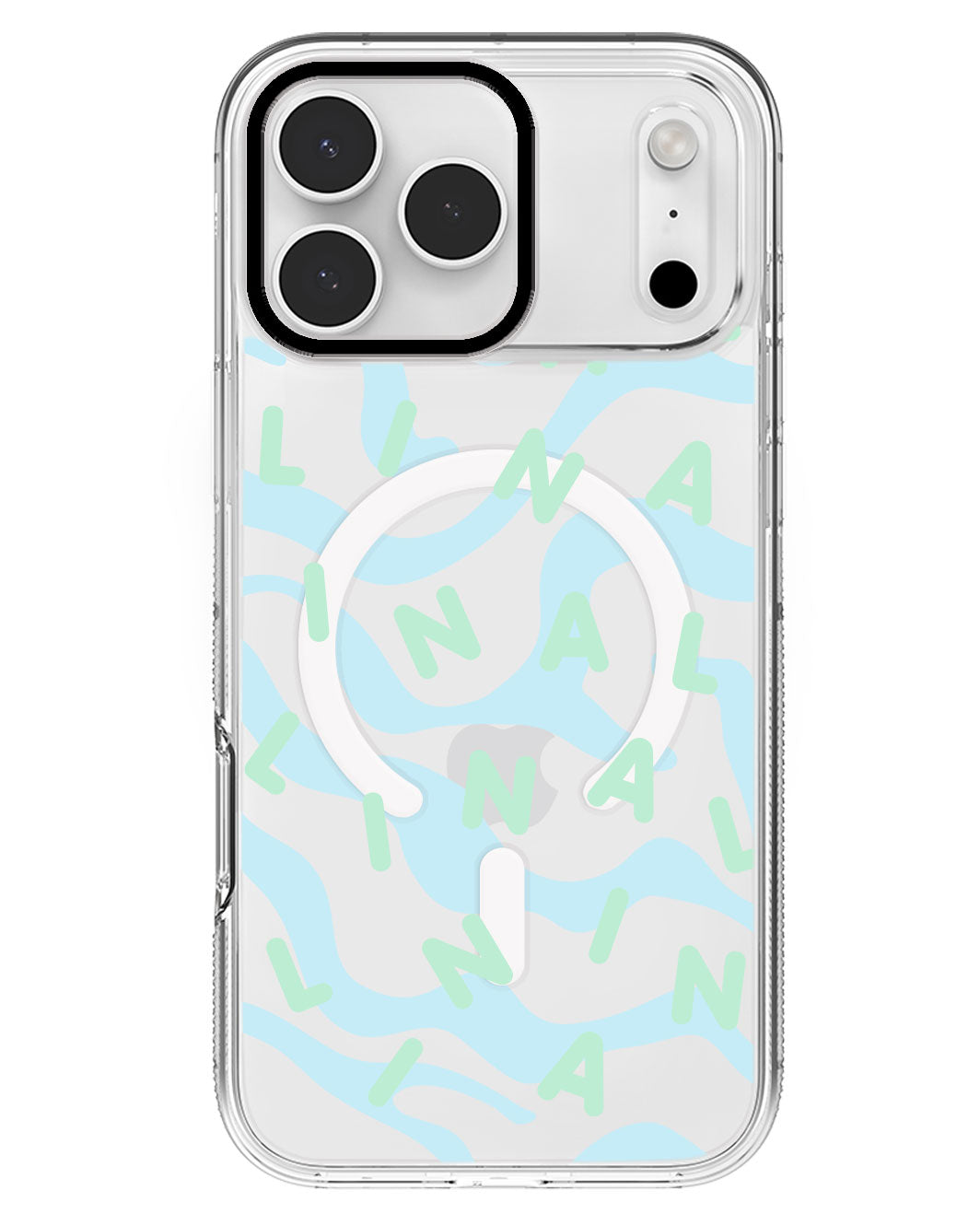 iPhone Rearguard MagSwap - CUSTOM MONOGRAM 2.0 Tosca