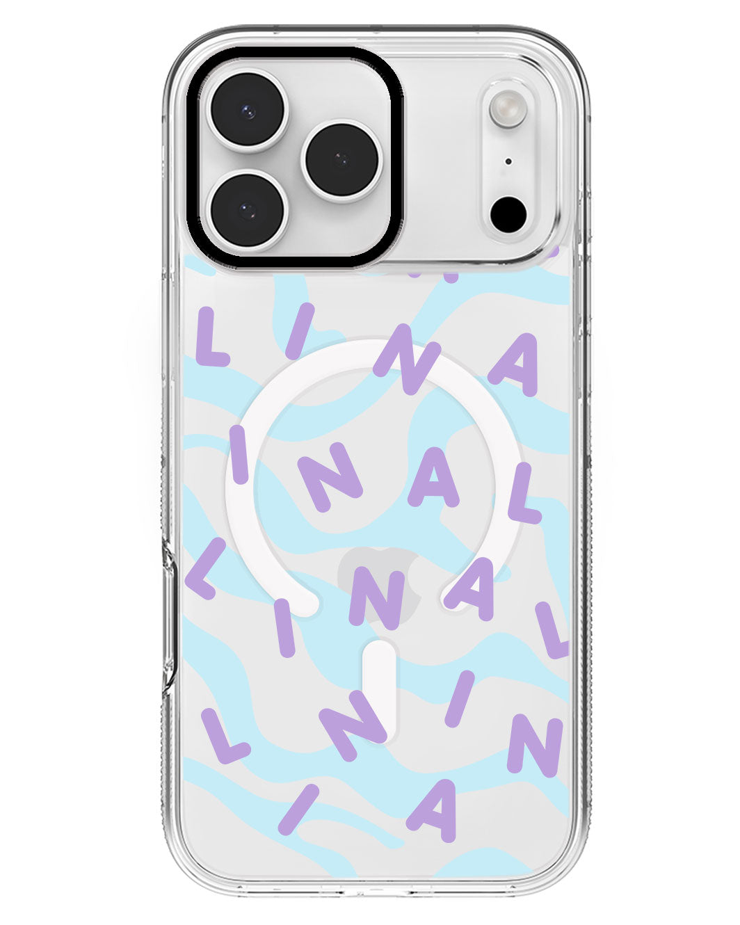 iPhone Rearguard MagSwap - CUSTOM MONOGRAM 2.0 Lilac